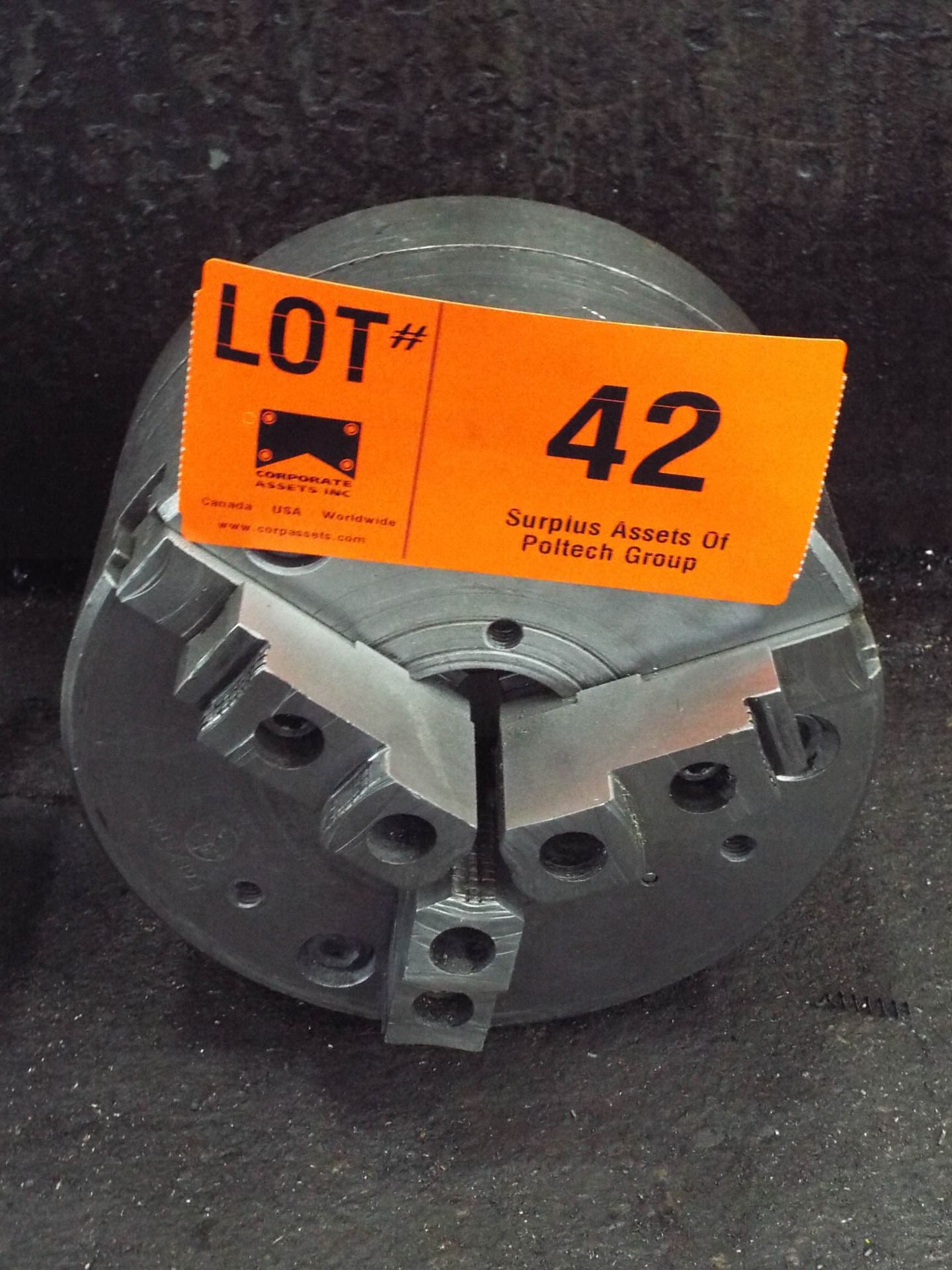SPARE 3 JAW CHUCK, S/N: N/A (LOCATED AT 460 SIGNET DR, NORTH YORK, ON)