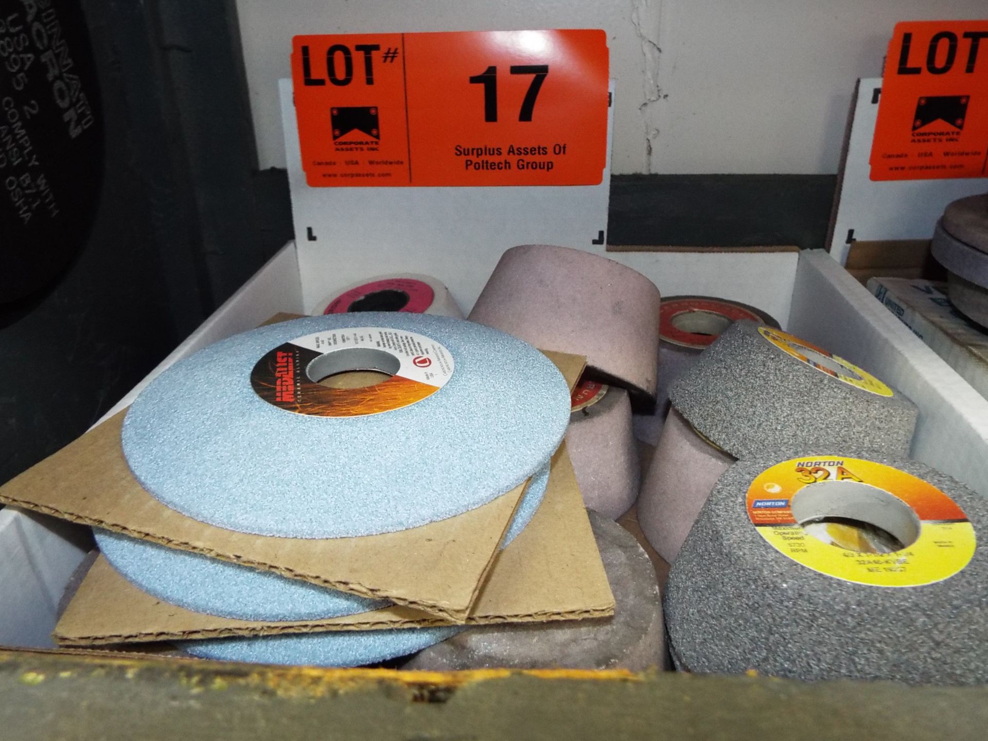 LOT/ GRINDING WHEELS (LOCATED AT 460 SIGNET DR, NORTH YORK, ON) - Image 4 of 4