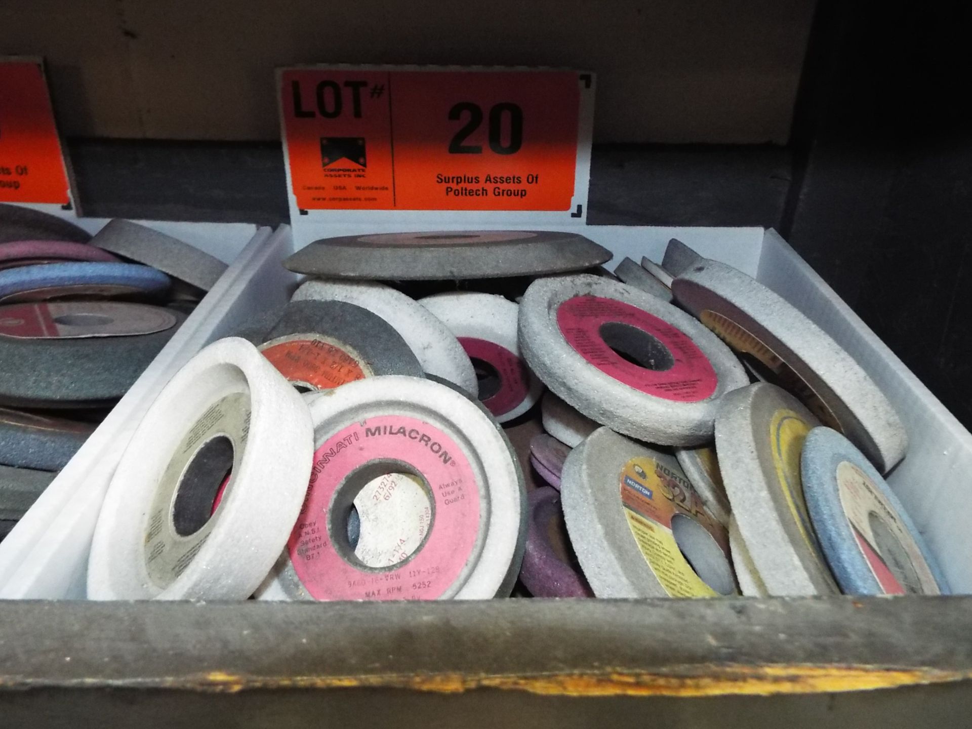 LOT/ GRINDING WHEELS (LOCATED AT 460 SIGNET DR, NORTH YORK, ON) - Image 2 of 2