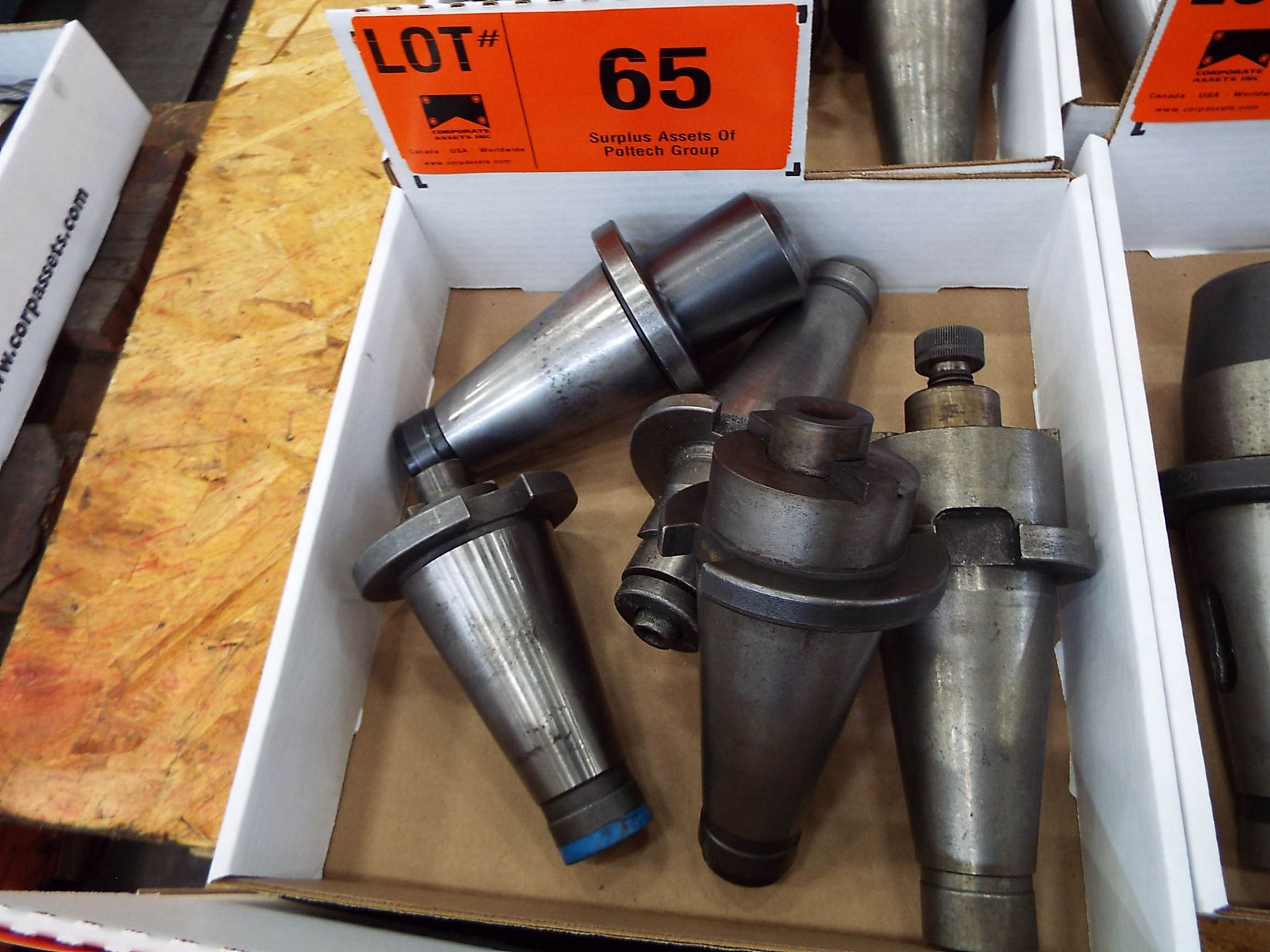 LOT/ (5) 50 TAPER TOOL HOLDERS (LOCATED AT 460 SIGNET DR, NORTH YORK, ON)