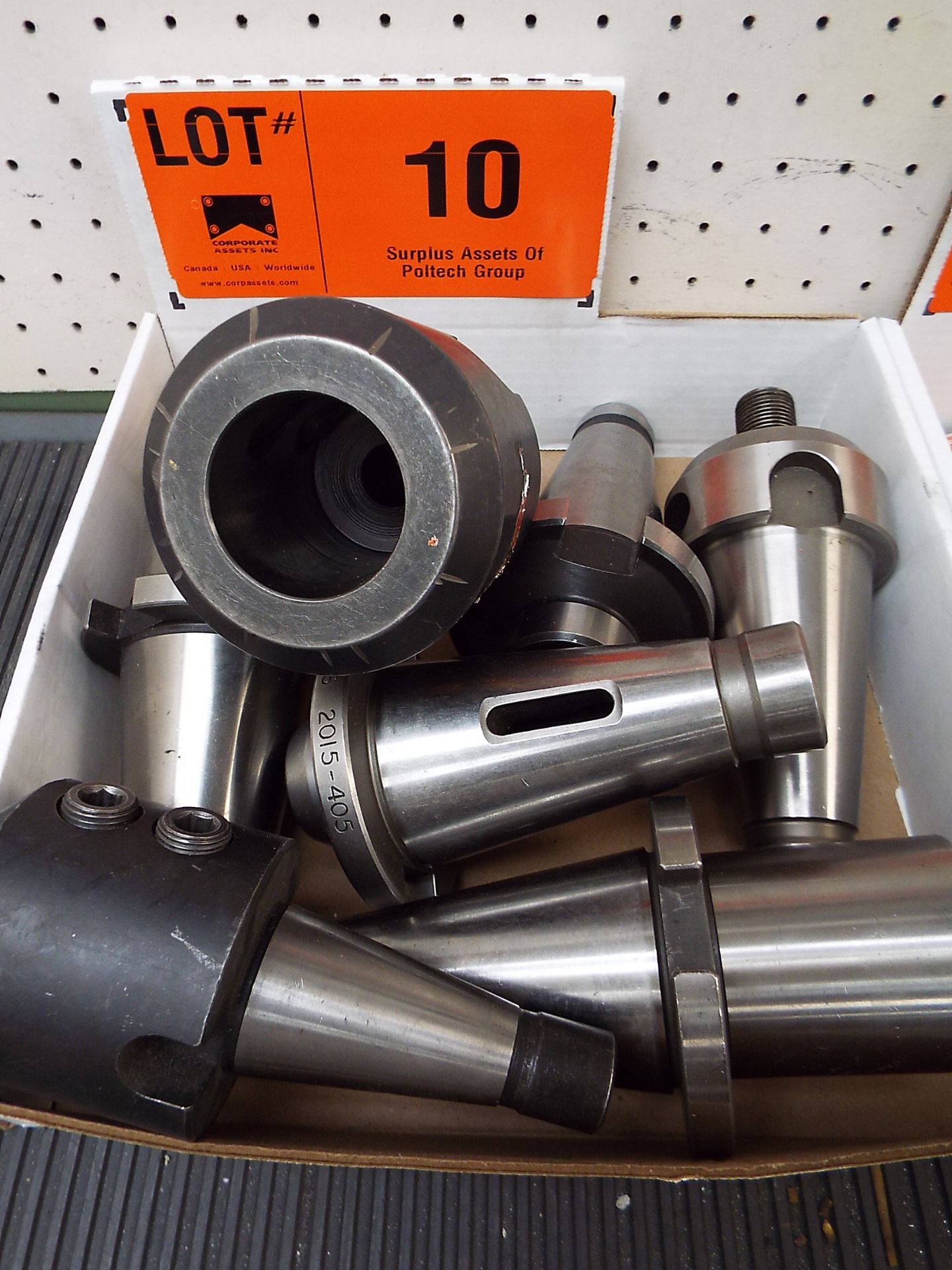 LOT/ (6) 50 TAPER TOOL HOLDERS (LOCATED AT 460 SIGNET DR, NORTH YORK, ON)