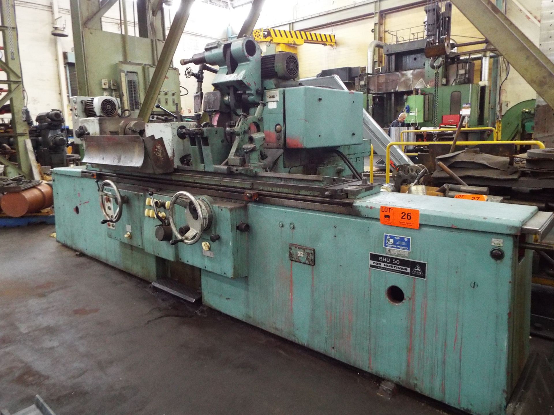 TOS HOSTIVAR BHU 50/1500 UNIVERSAL CYLINDRICAL GRINDER WITH 23" SWING OVER TABLE, 60" MAX. - Image 2 of 13