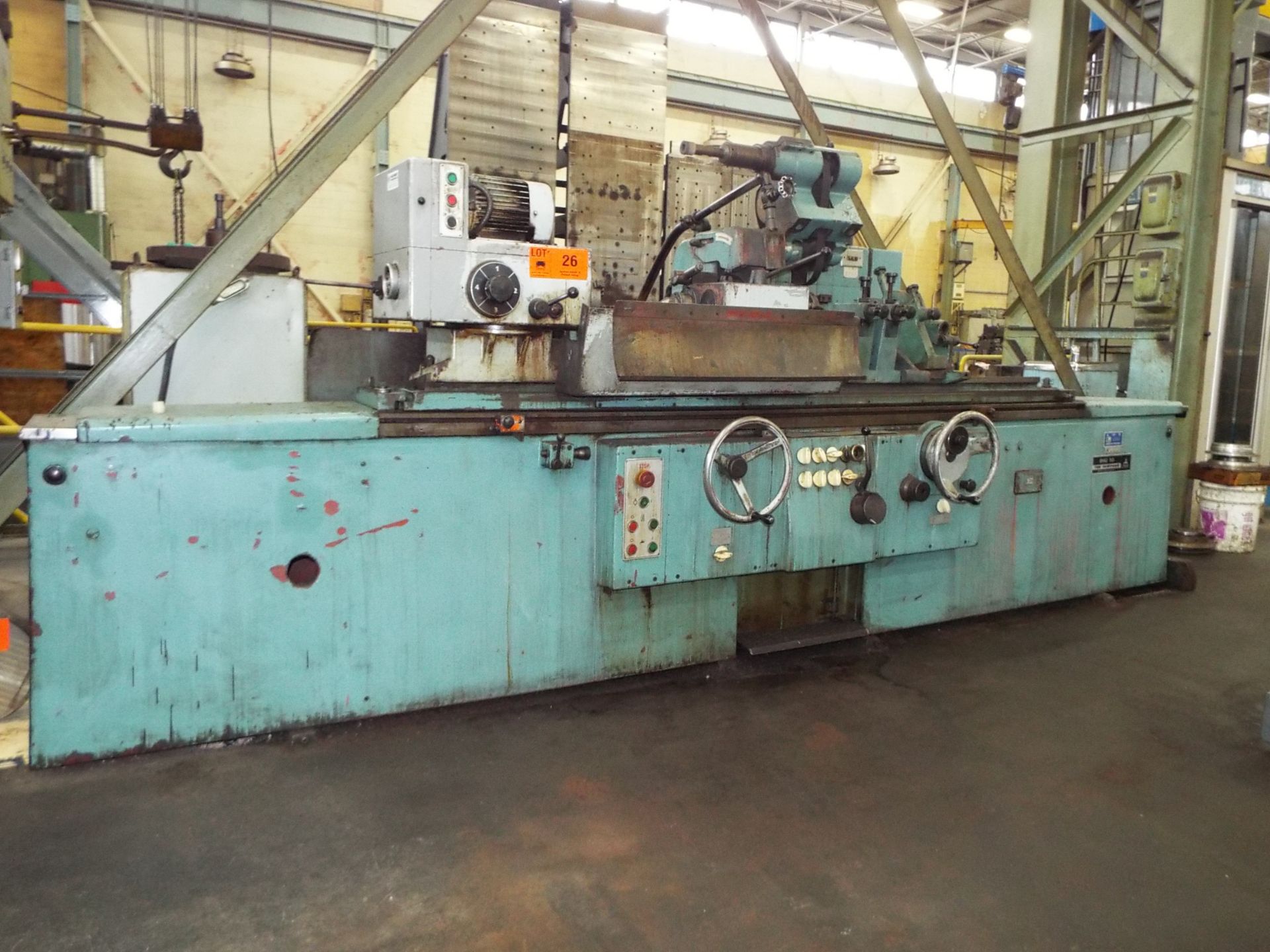 TOS HOSTIVAR BHU 50/1500 UNIVERSAL CYLINDRICAL GRINDER WITH 23" SWING OVER TABLE, 60" MAX. - Image 4 of 13