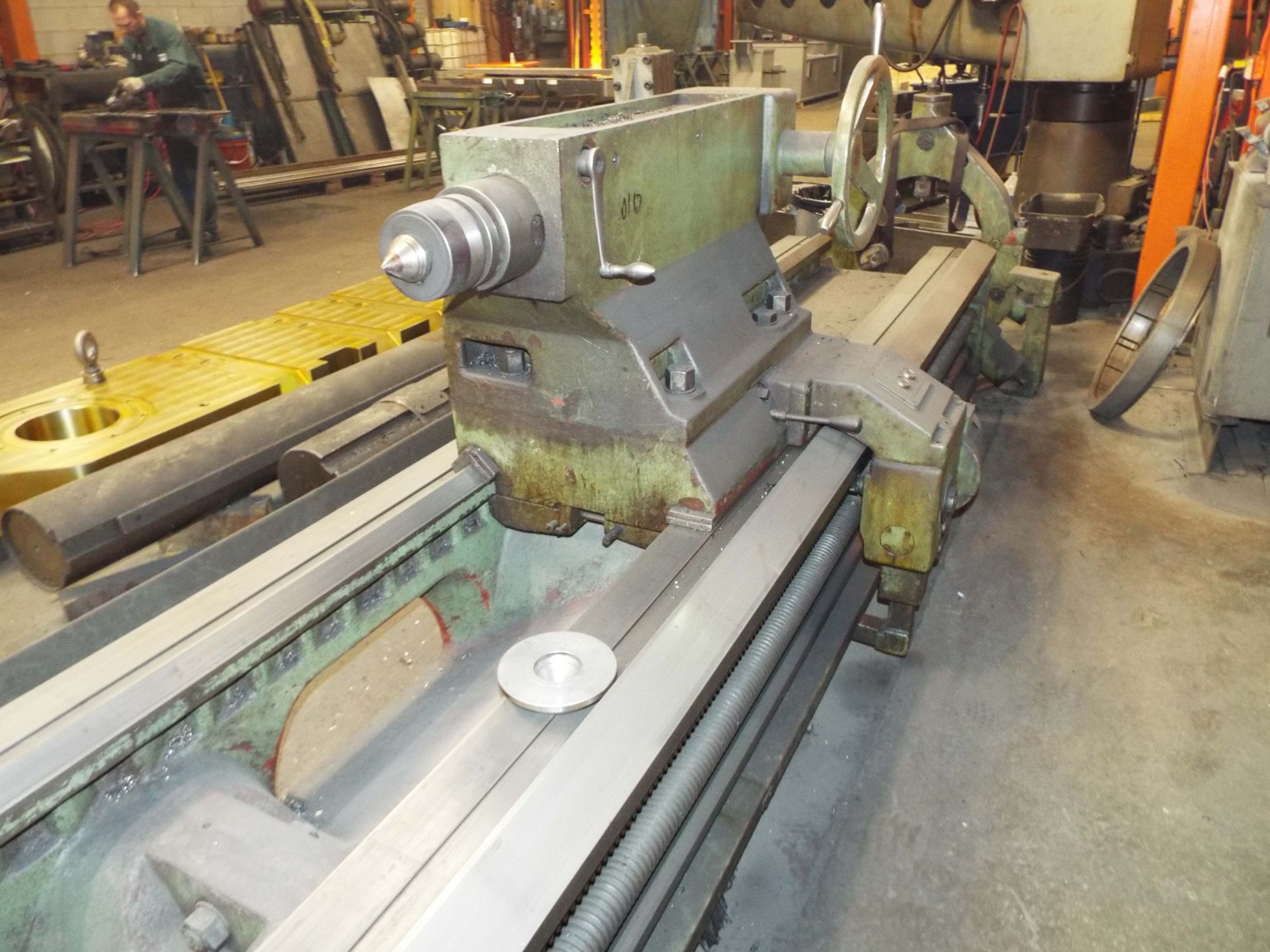 TOS CELAKOVICE SU100 LATHE WITH 48" SWING OVER BED, 204" DISTANCE BETWEEN CENTERS, 4" SPINDLE - Image 8 of 8