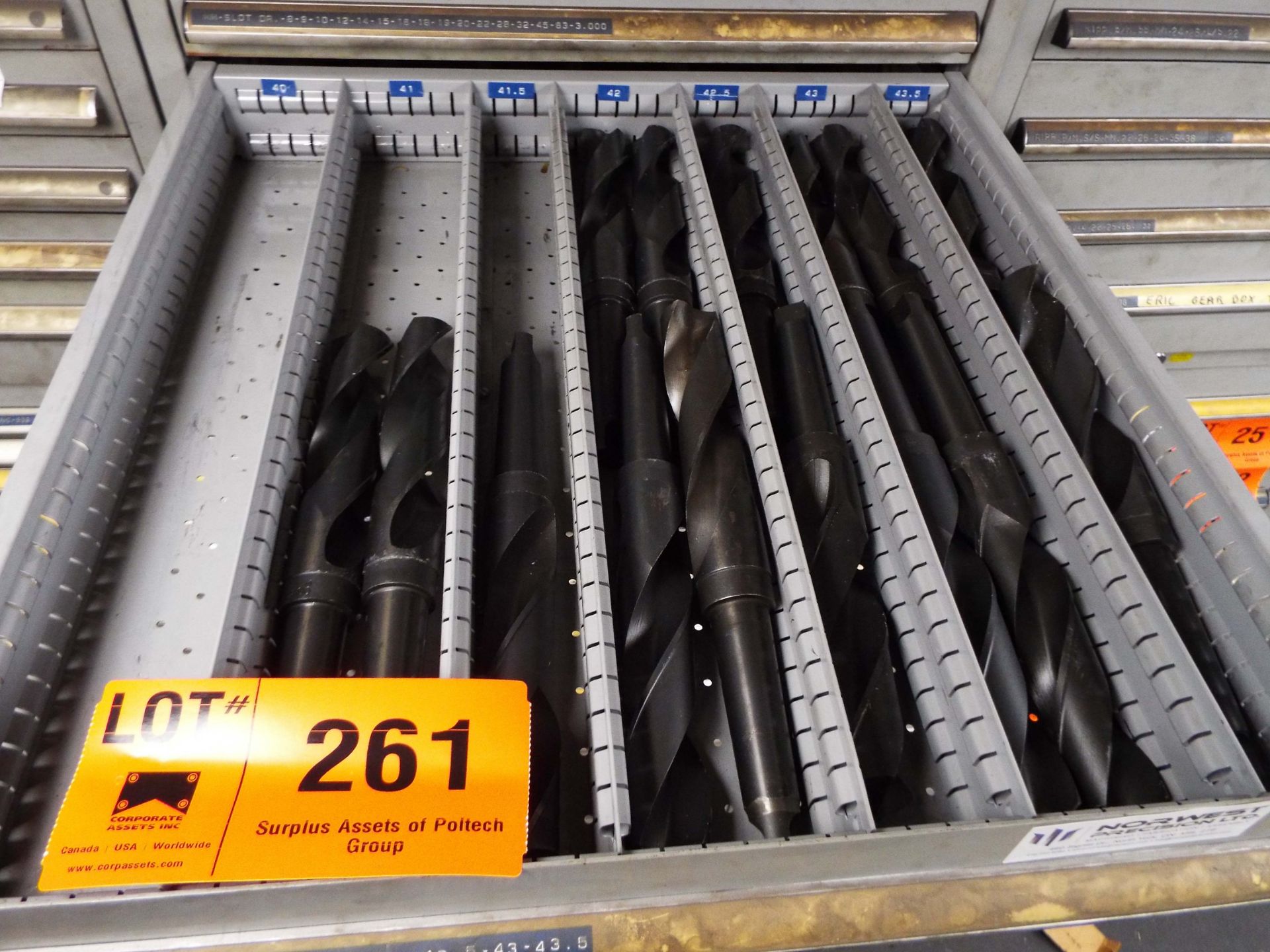 LOT/ TAPER SHANK DRILLS (LOCATED AT 460 SIGNET DR, NORTH YORK, ON)