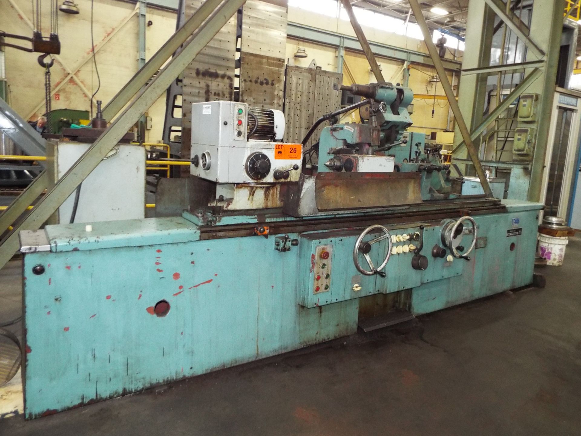 TOS HOSTIVAR BHU 50/1500 UNIVERSAL CYLINDRICAL GRINDER WITH 23" SWING OVER TABLE, 60" MAX. - Image 3 of 13