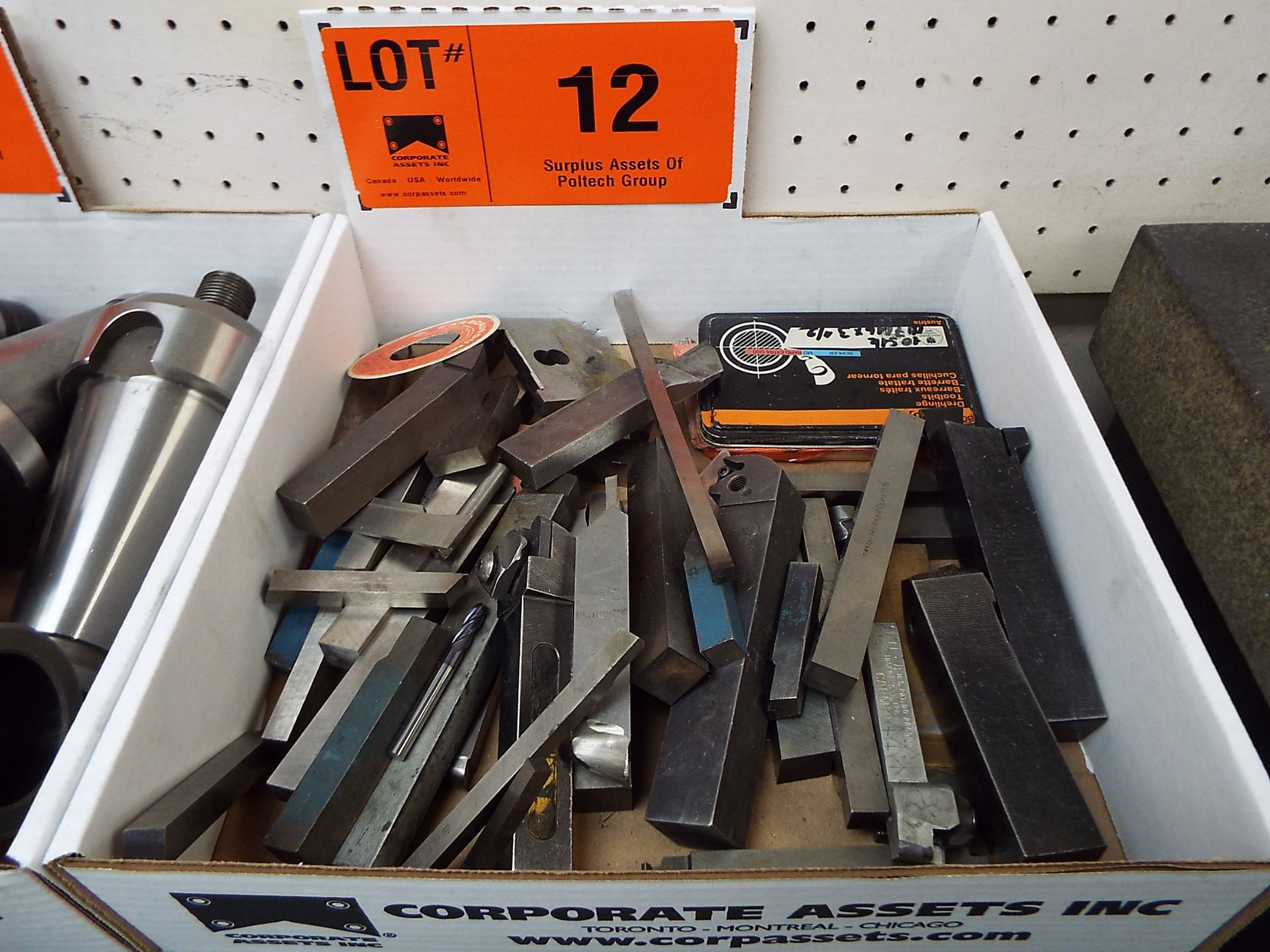 LOT/ CARBIDE CUTTERS (LOCATED AT 460 SIGNET DR, NORTH YORK, ON)