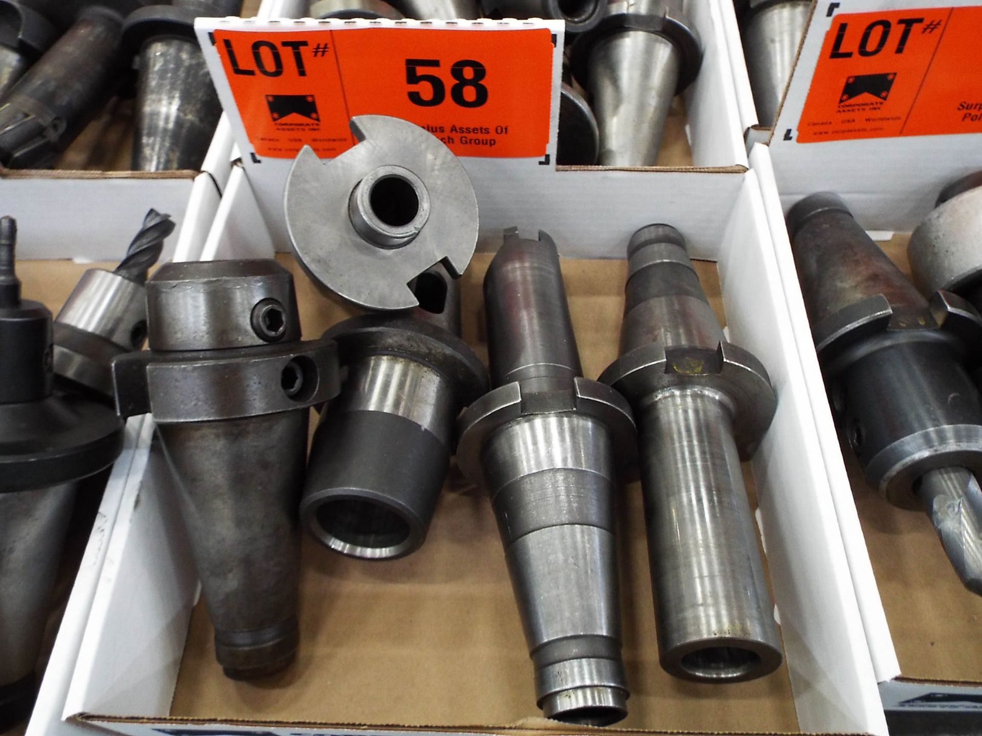 LOT/ (5) 50 TAPER TOOL HOLDERS (LOCATED AT 460 SIGNET DR, NORTH YORK, ON)