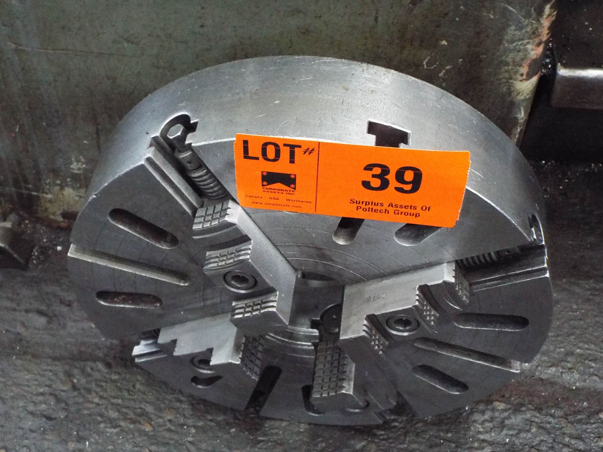 SPARE 4 JAW CHUCK, S/N: N/A (LOCATED AT 460 SIGNET DR, NORTH YORK, ON)