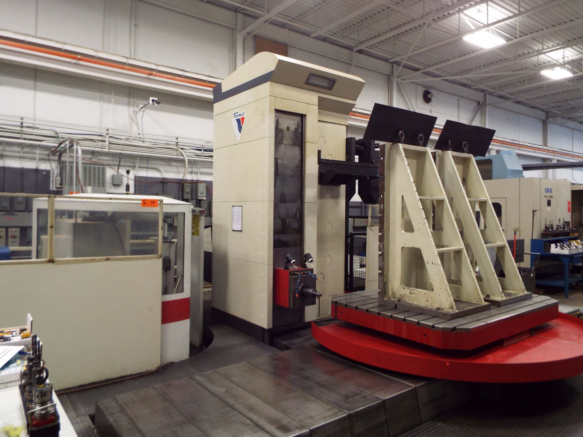 FERMAT (2011 - INSTALLED NEW IN 2016) WFT 11 HS CNC HORIZONTAL BORING MILL - Image 8 of 25