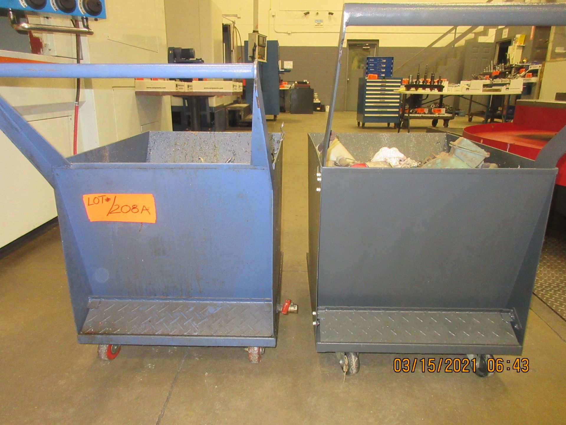 LOT/ (2) CHIP HOPPERS