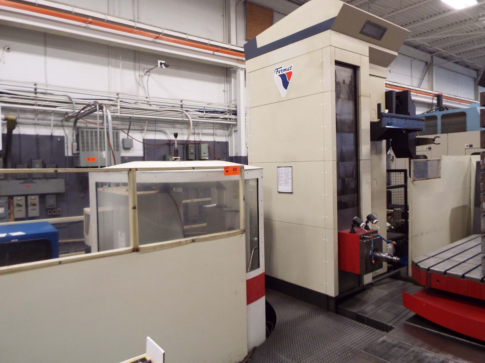 FERMAT (2011 - INSTALLED NEW IN 2016) WFT 11 HS CNC HORIZONTAL BORING MILL - Image 4 of 25