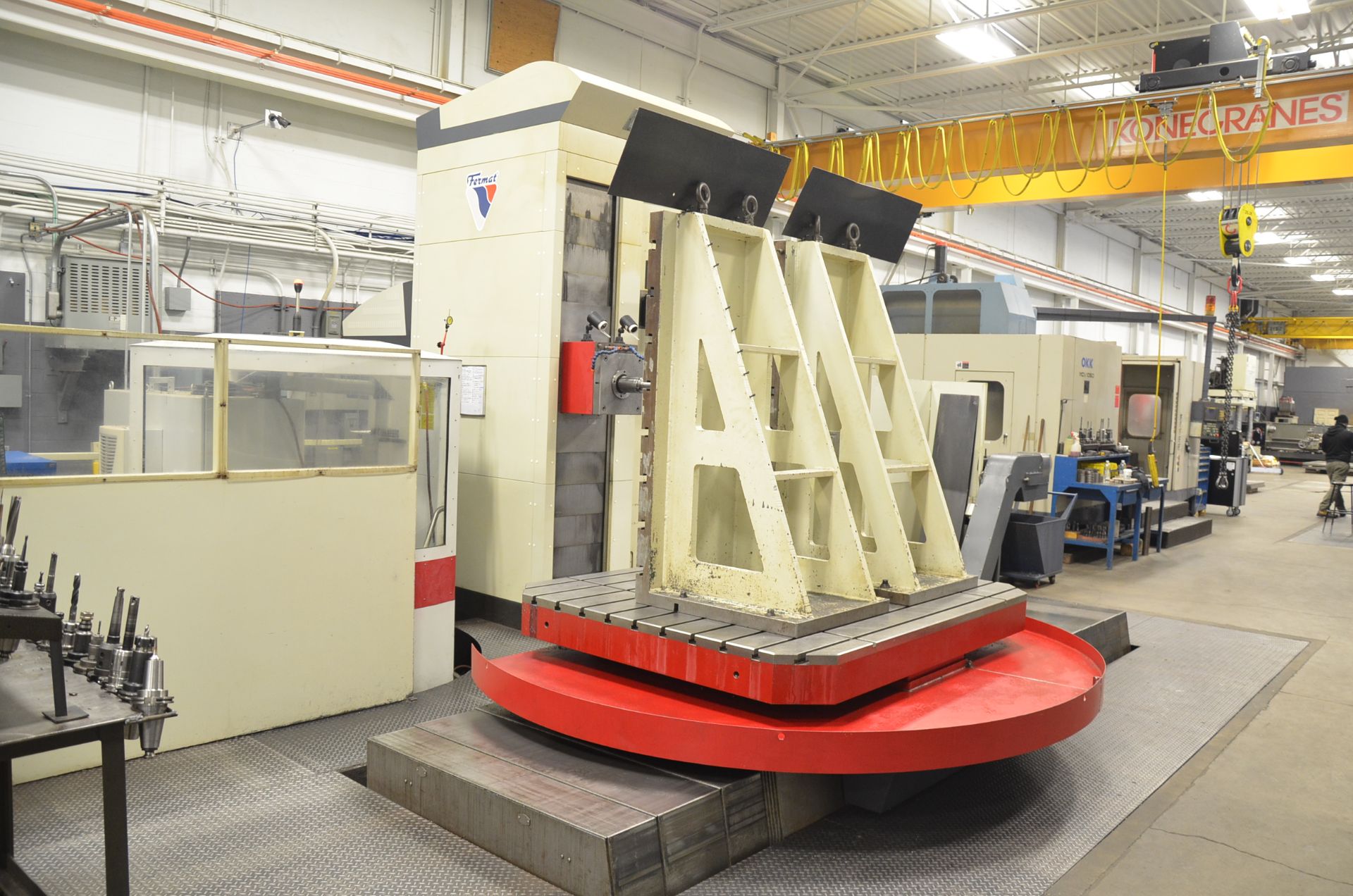 FERMAT (2011 - INSTALLED NEW IN 2016) WFT 11 HS CNC HORIZONTAL BORING MILL - Image 7 of 25