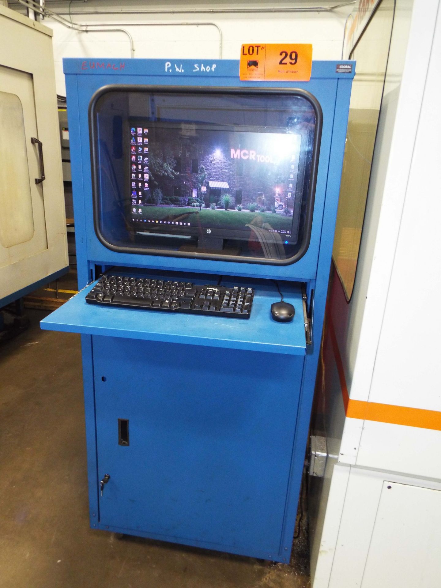 PORTABLE COMPUTER CABINET (COMPUTER NOT INCLUDED)