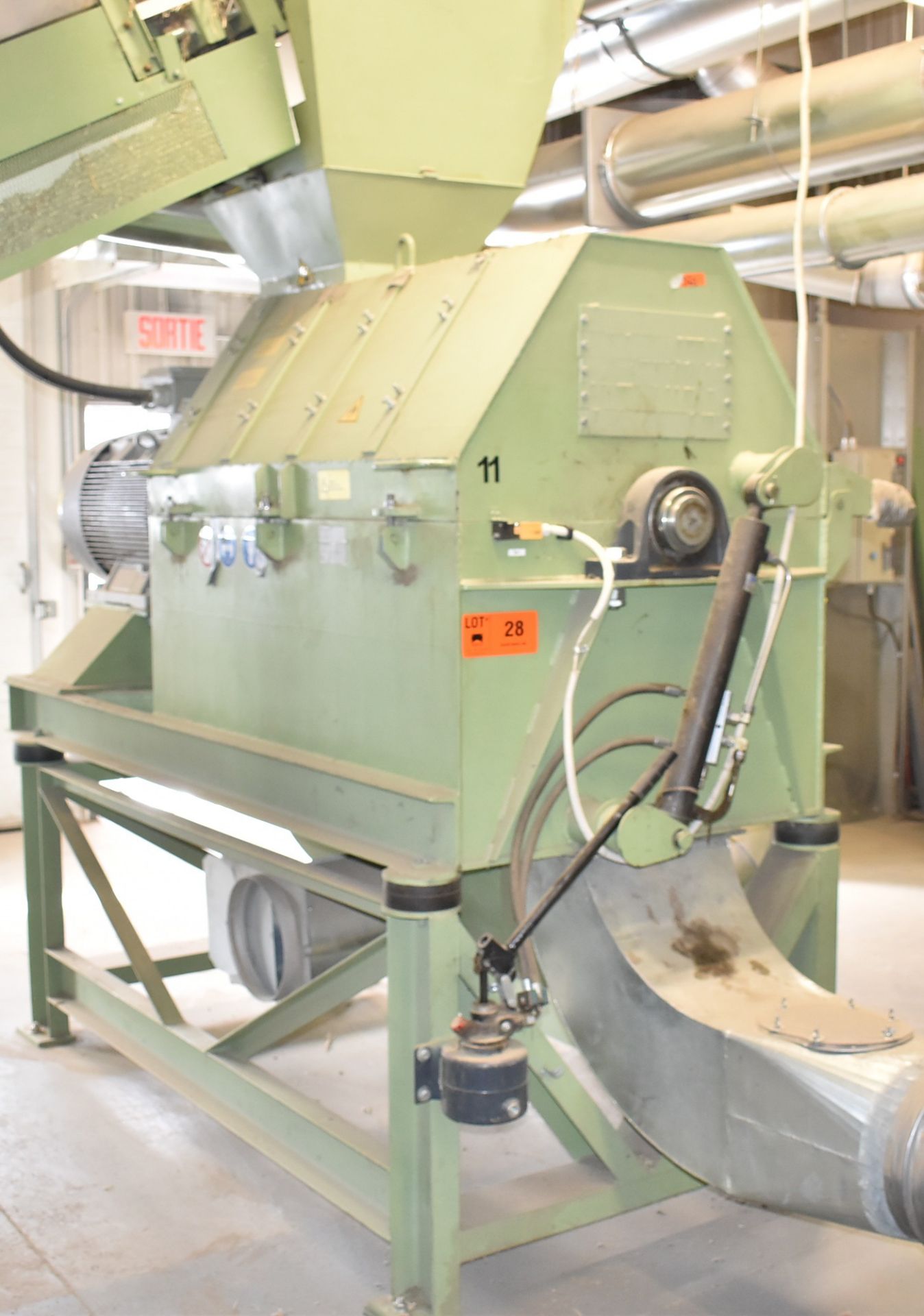 KRANEMANN (2010) BLUCHER 35 ROTARY HAMMER MILL WITH APPROX. 120 HP, S/N: 02 (CI) [RIGGING FEE FOR