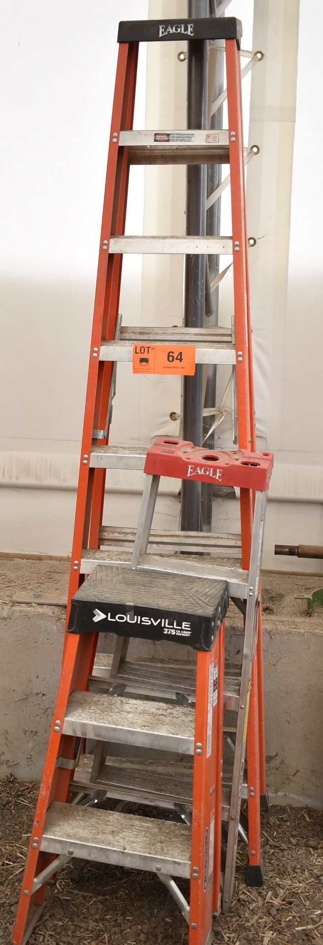 LOT/ A-FRAME SHOP LADDERS [RIGGING FEE FOR LOT #64 - $25 CAD PLUS APPLICABLE TAXES]