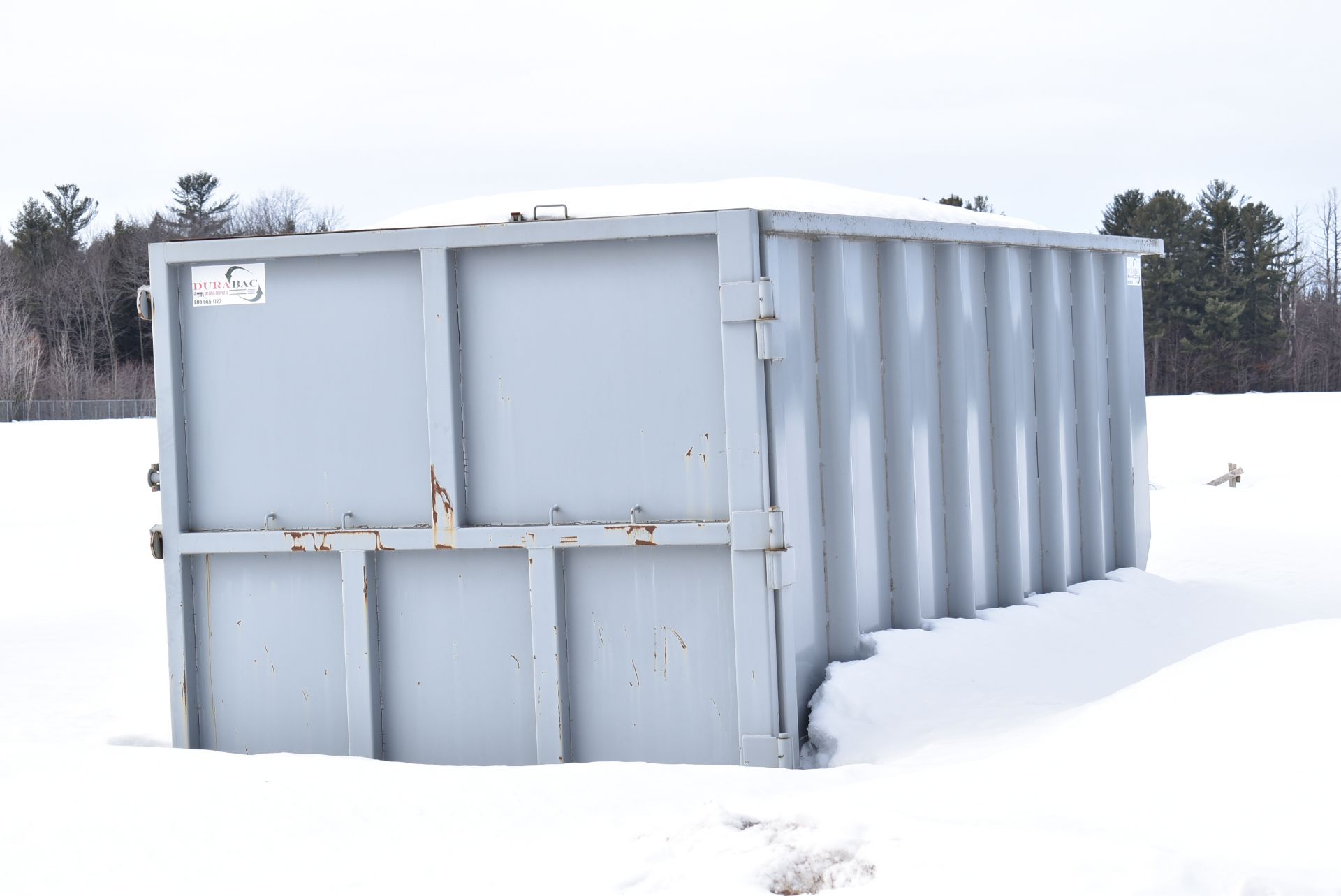 DURBAC 40 YD ROLL-OFF BIN [RIGGING FEE FOR LOT #80A - $250 CAD PLUS APPLICABLE TAXES] - Image 2 of 2