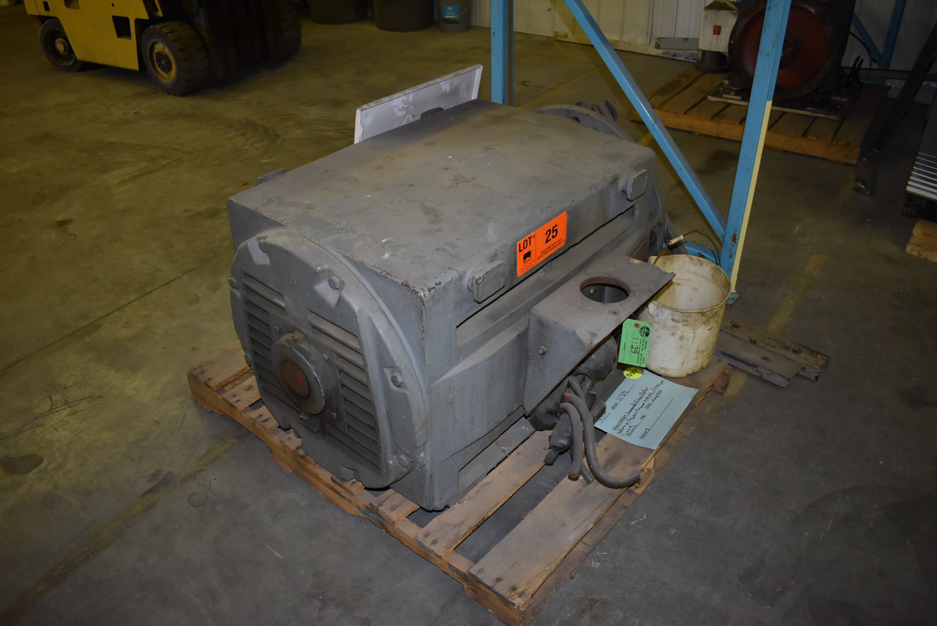 GENERAL ELECTRIC 400 HP ELECTRIC MOTOR WITH 1775 RPM, 460V, 3 PHASE, 60 HZ (CI) [SKU 1139] [ - Image 4 of 4