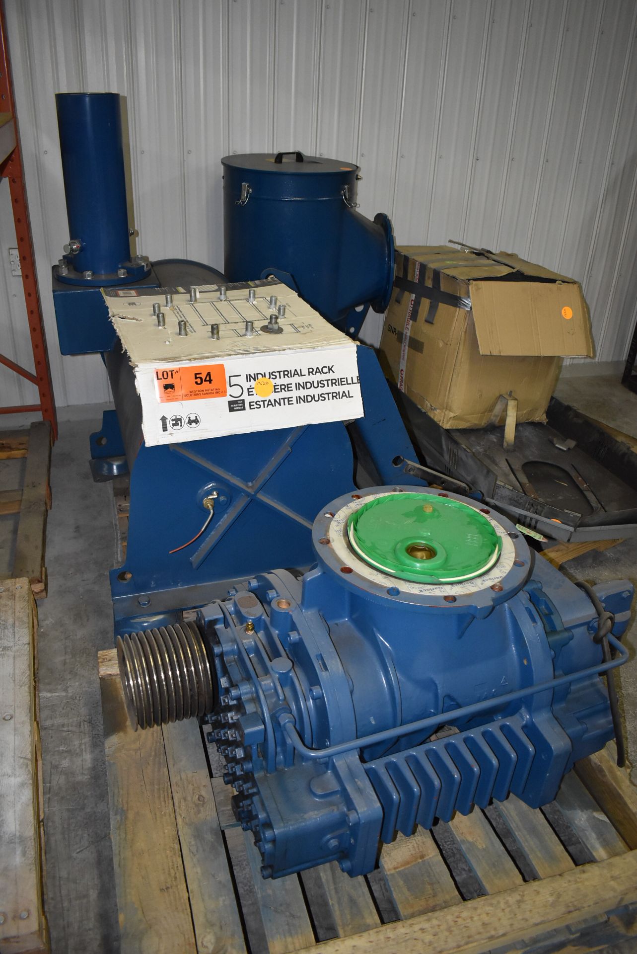 AERZEN (2013) D985 BLOWER WITH 24.656 PSI, S/N: 183285/14 (CI) [RIGGING FEE FOR LOT #54 - $25 CAD - Image 2 of 8