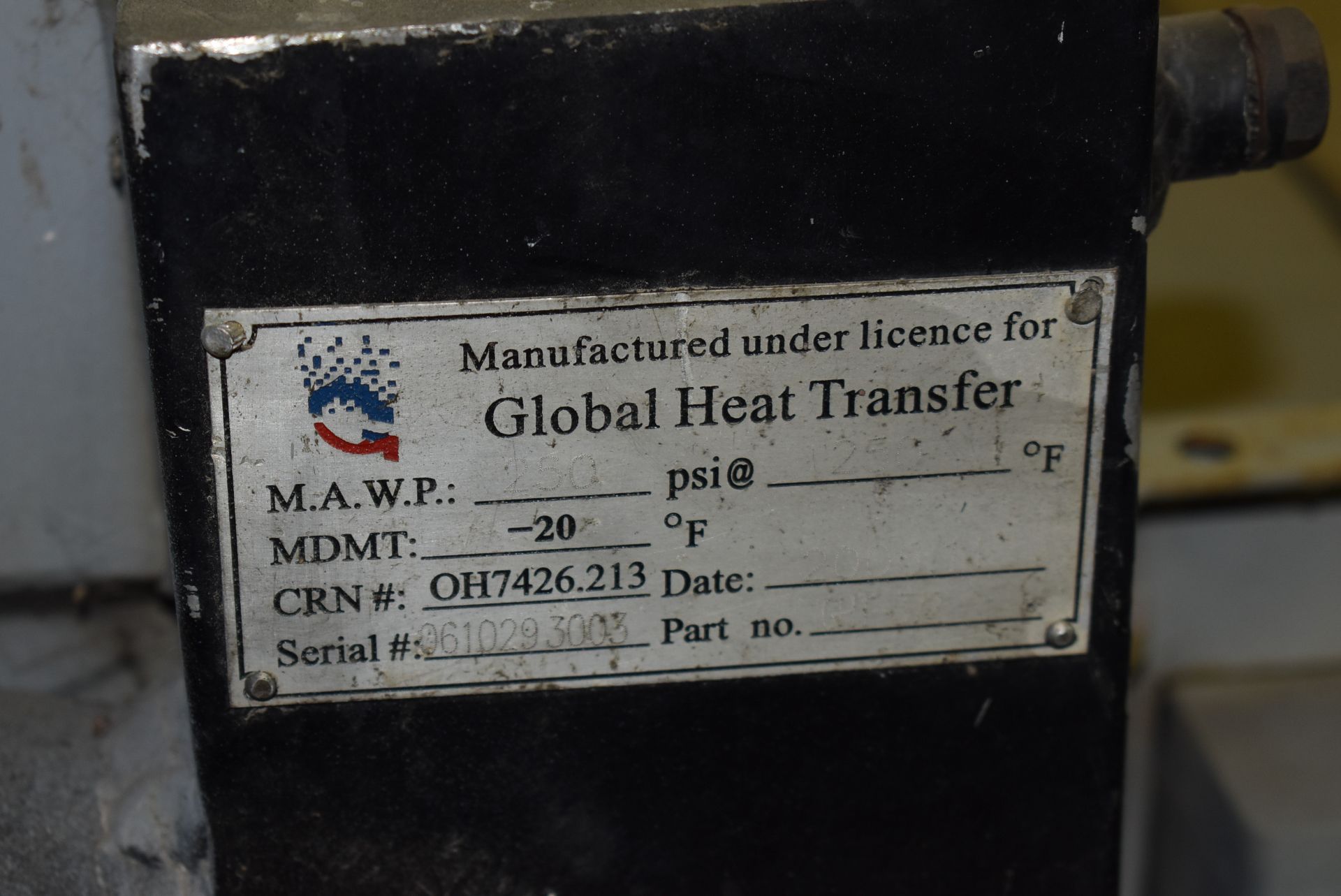 GLOBAL HEAT TRANSFER AIR-COOLED COOLER UNIT, S/N: N/A (CI) [SKU 1143] [RIGGING FEE FOR LOT #30 - $25 - Image 3 of 5