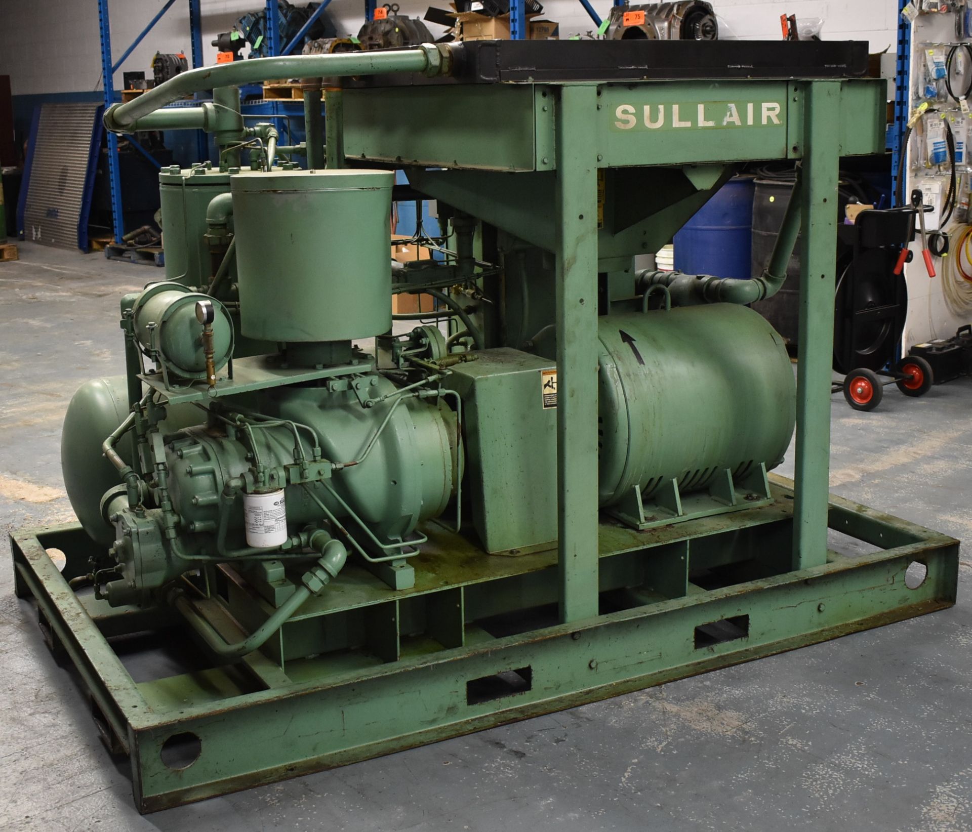 SULLAIR 20-150H-ACAC ROTARY SCREW AIR COMPRESSOR WITH 150 HP, S/N: 003-78677 (NOT IN SERVICE) ( - Image 4 of 7