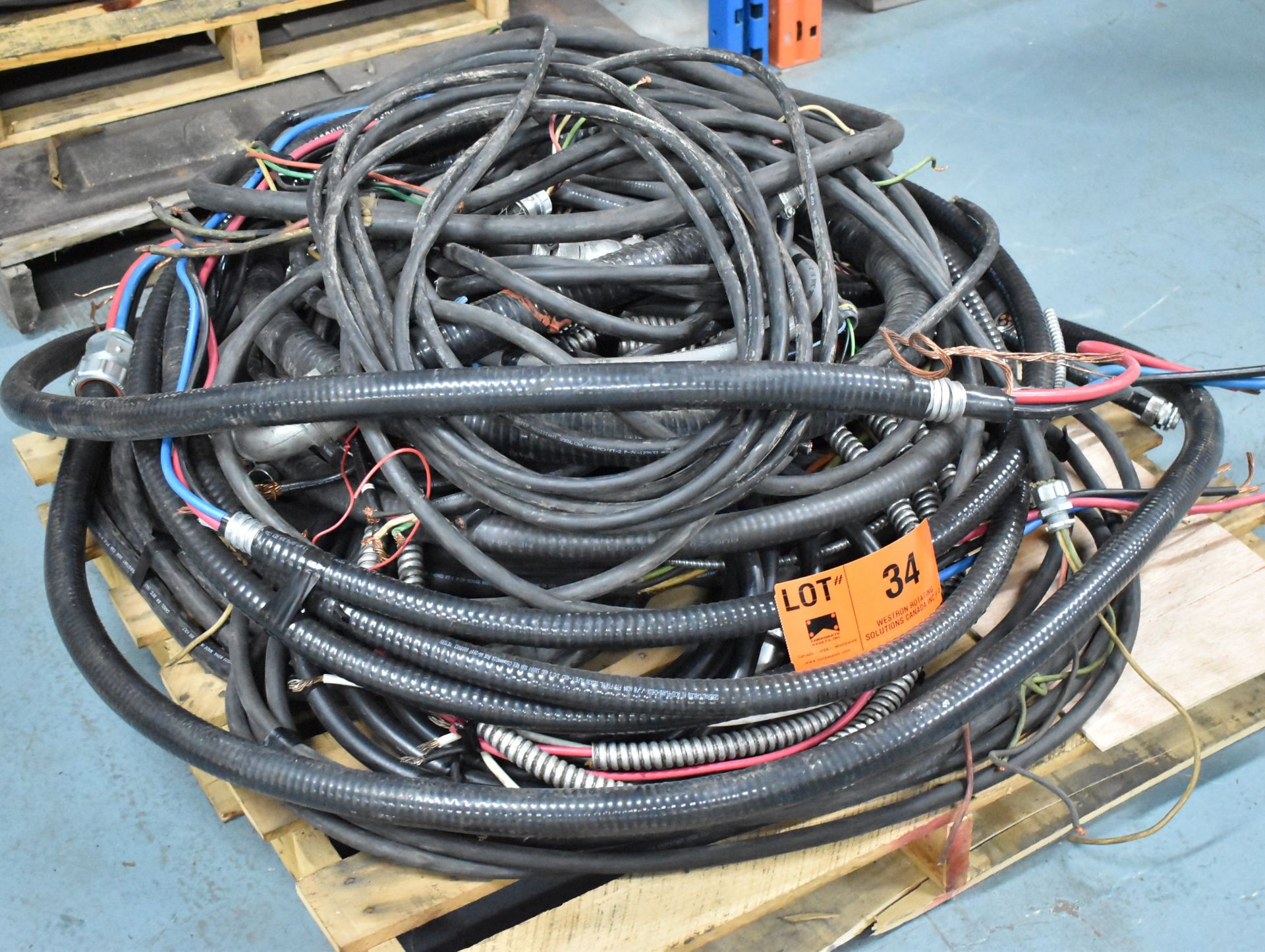 LOT/ SKID OF ELECTRICAL CABLE & WIRE - Image 2 of 3