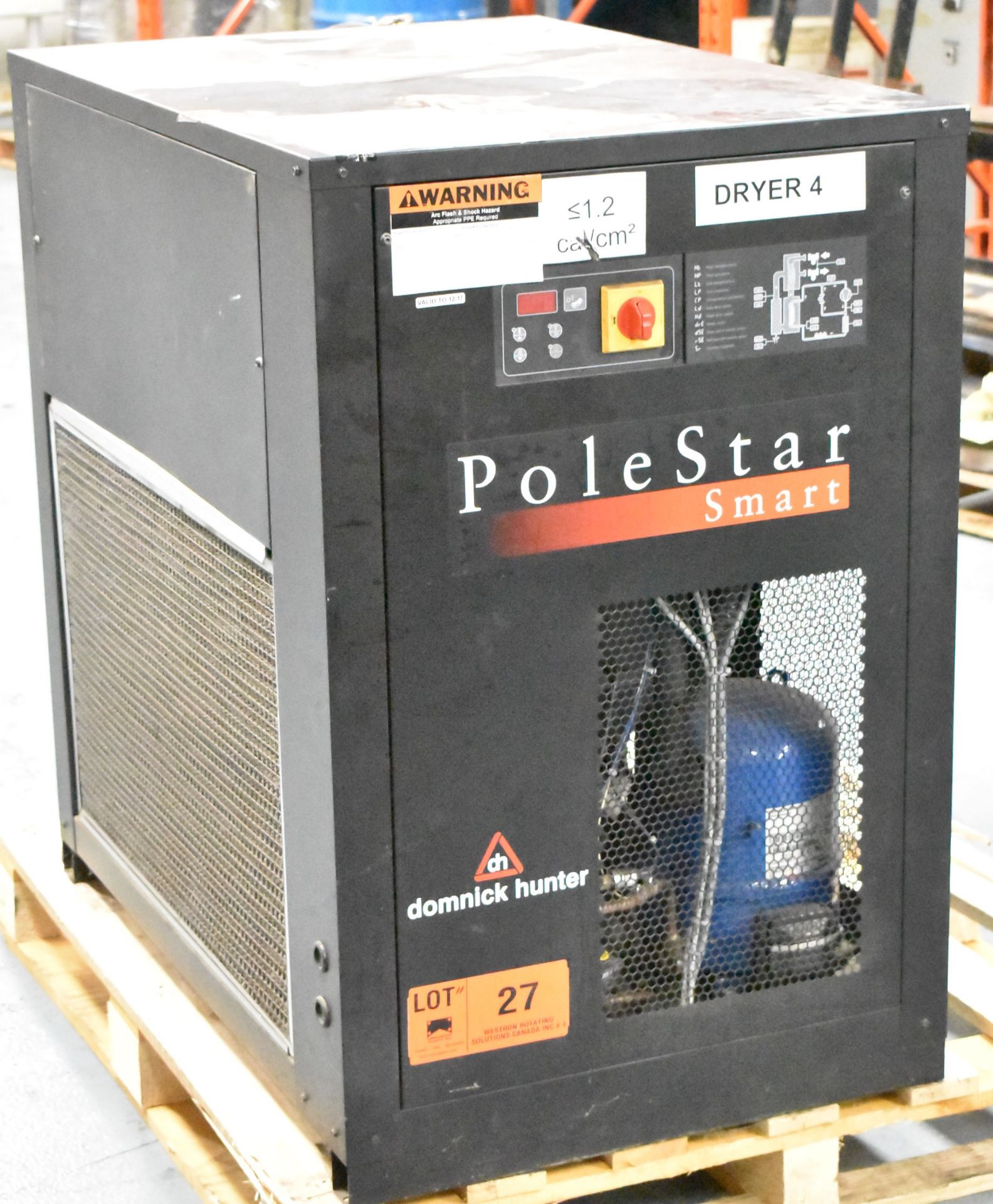 DOMNICK-HUNTER POLESTAR DRD325 REFRIGERATED AIR DRYER, S/N: 3762640001 (CI) [RIGGING FEES FOR LOT # - Image 2 of 5
