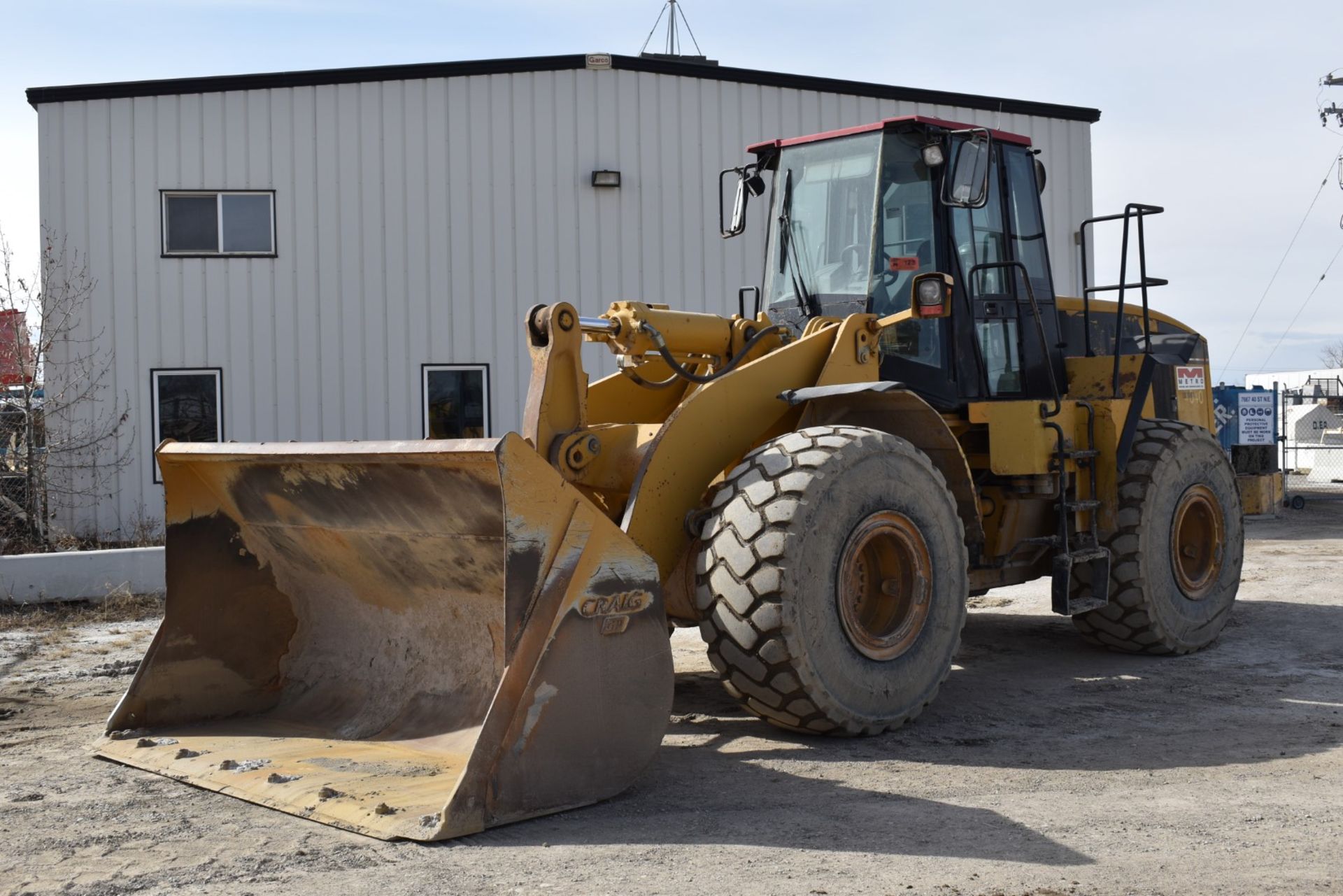 CATERPILLAR (1999) 966G ARTICULATING FRONT END WHEEL LOADER WITH BUCKET, APPROX. 16,425 HOURS (