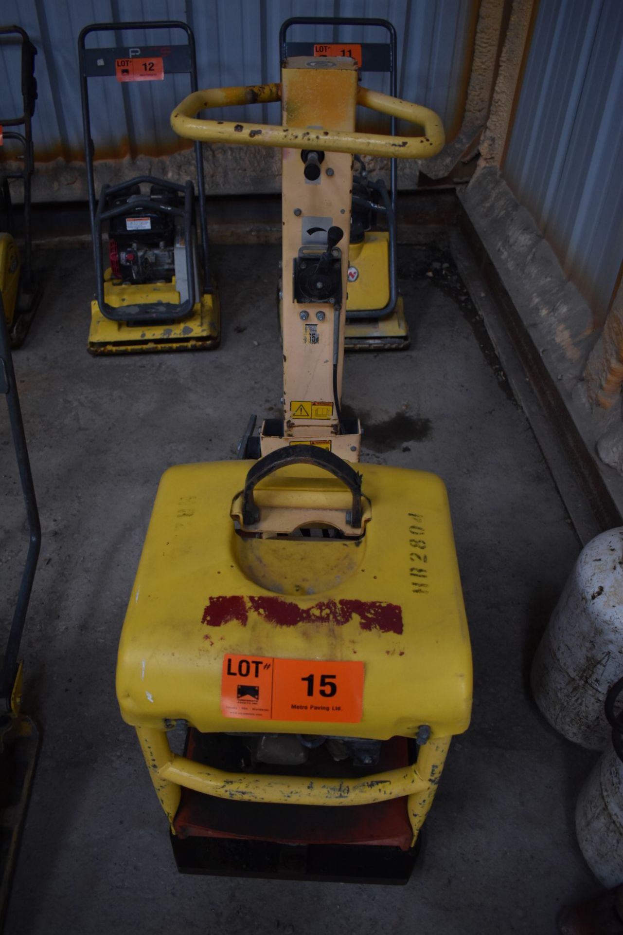 DYNAPACK (2010) LG200 GAS POWERED FORWARD PLATE COMPACTOR, S/N: 32007682