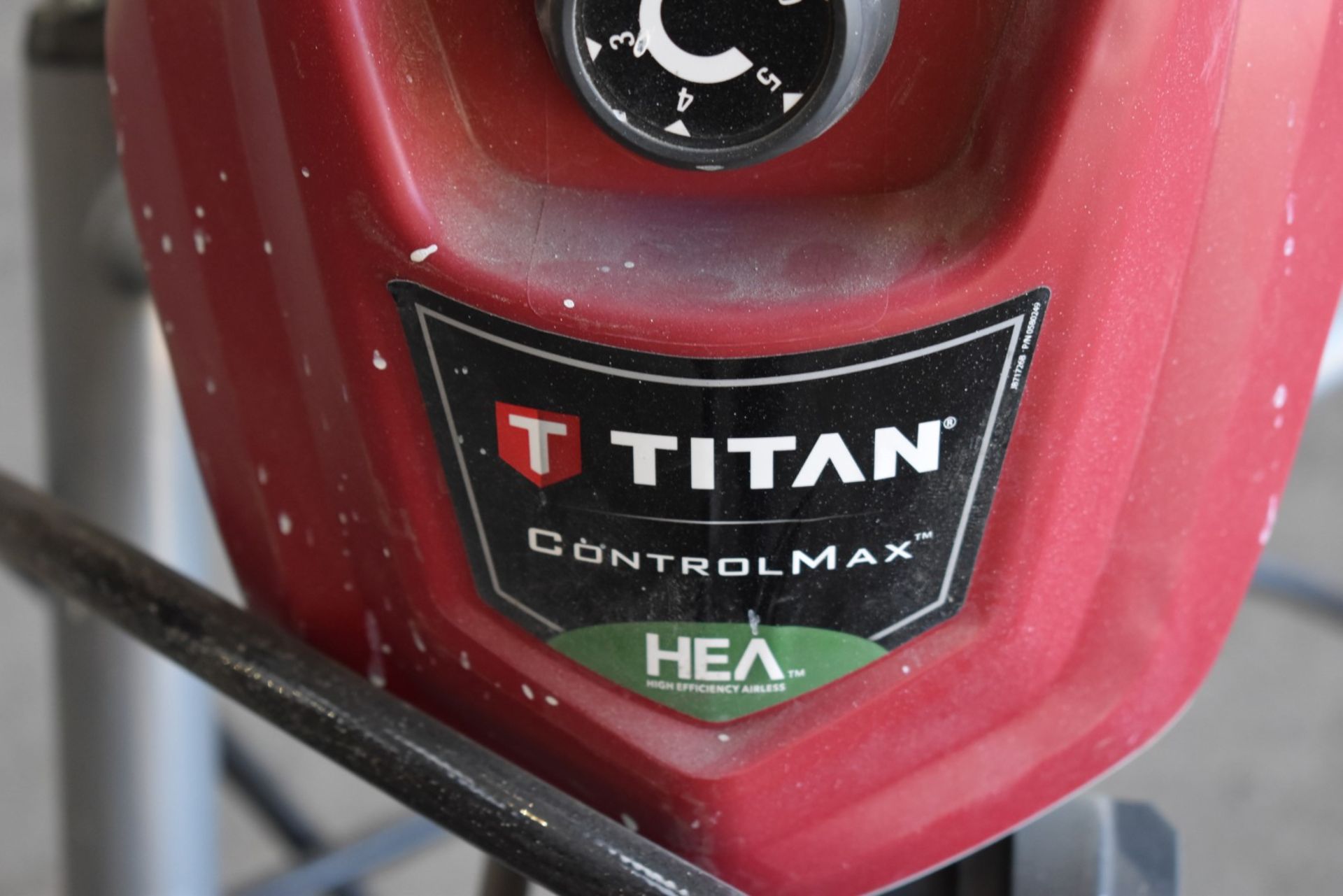 TITAN HEA CONTROLMAX 1700PRO HIGH EFFICIENCY AIRLESS PAINT SPRAYER WITH HOSE AND GUN, S/N: N/A - Image 2 of 4