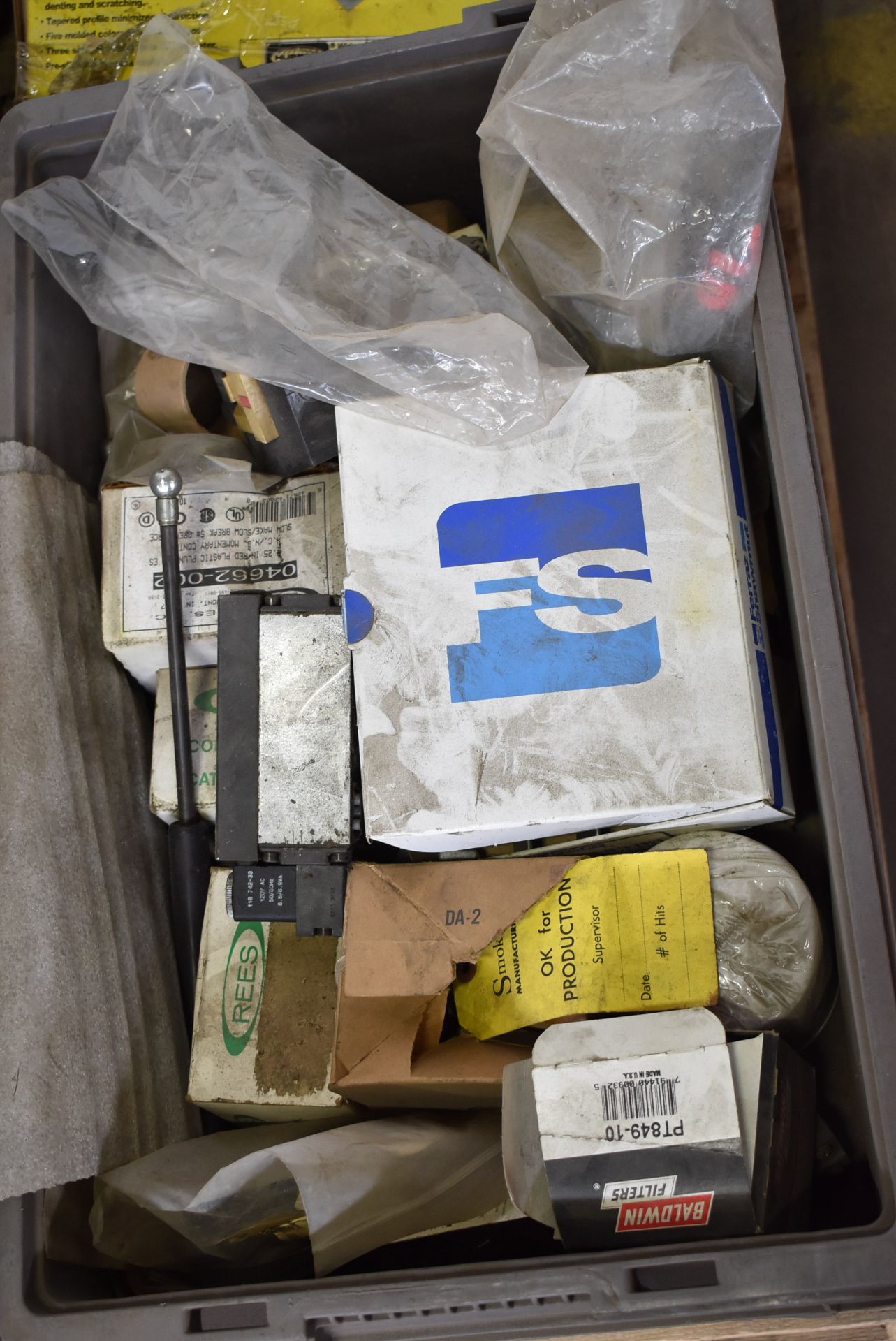 LOT/ SKIDS WITH CONTENTS - SHOP SUPPLIES, SPARE PARTS - Image 4 of 8