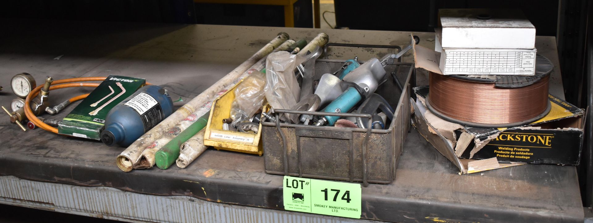 LOT/ WELDING PERISHABLES AND ACCESSORIES