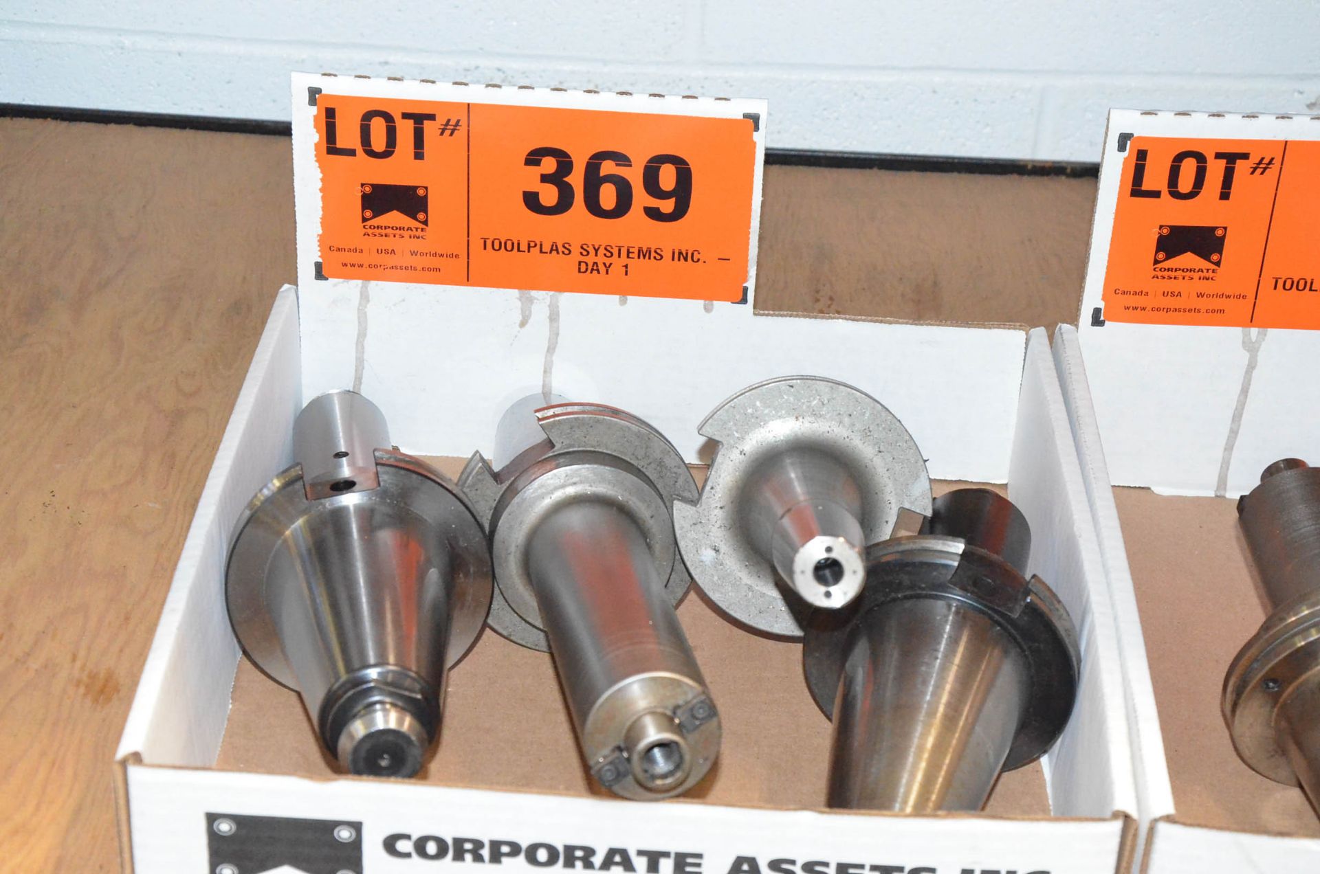 LOT/ (3) CAT 50 TOOL HOLDERS