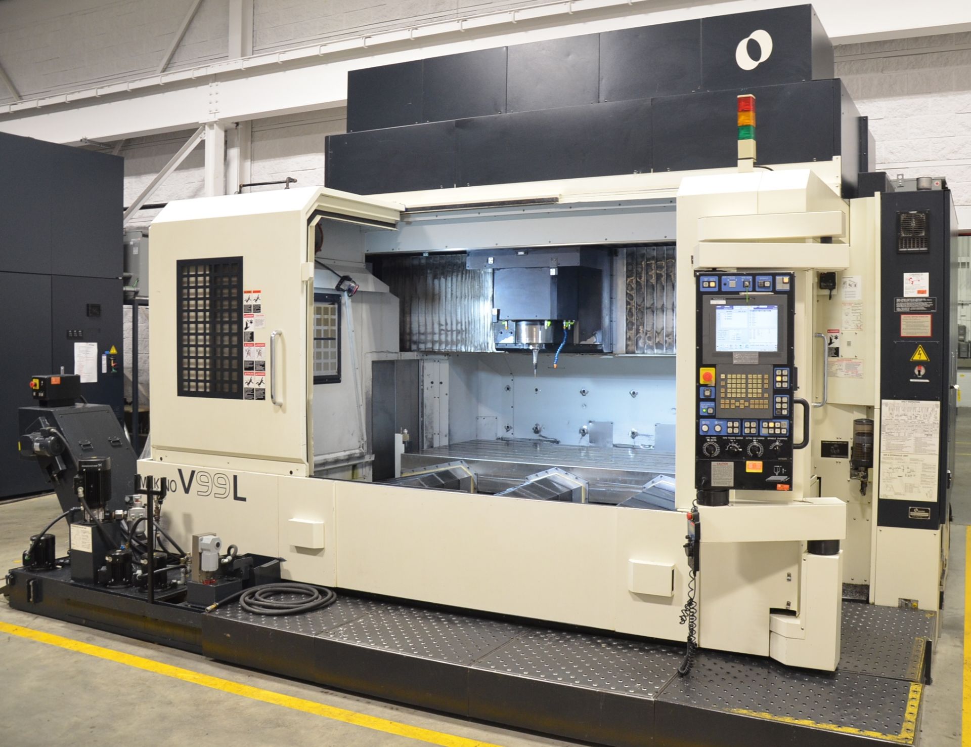 MAKINO (2008) V99L(#50) CNC VERTICAL MACHINING CENTER WITH MAKINO PROFESSIONAL 5 CNC CONTROL, 39.