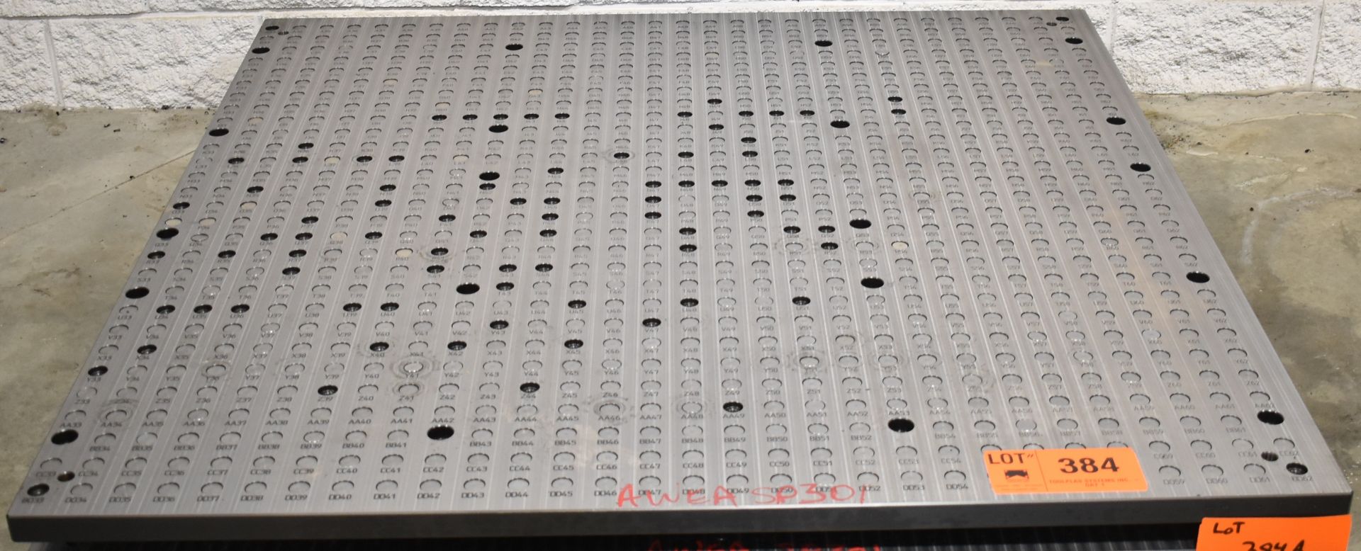 60" x 59" SUB-TABLE WITH FCS SYSTEM CLAMPING