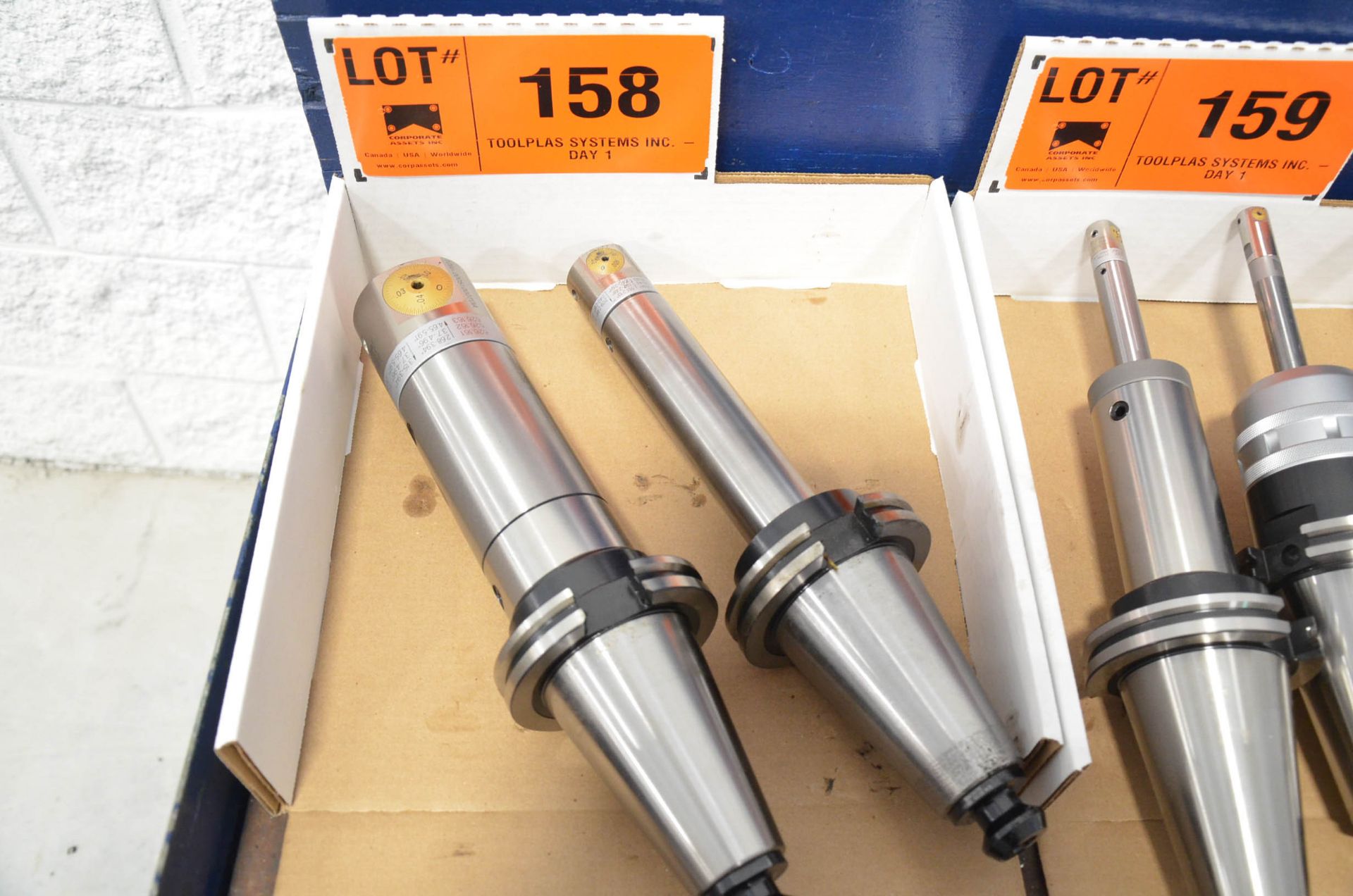 LOT/ (2) CAT 50 MICROBORE TOOLS