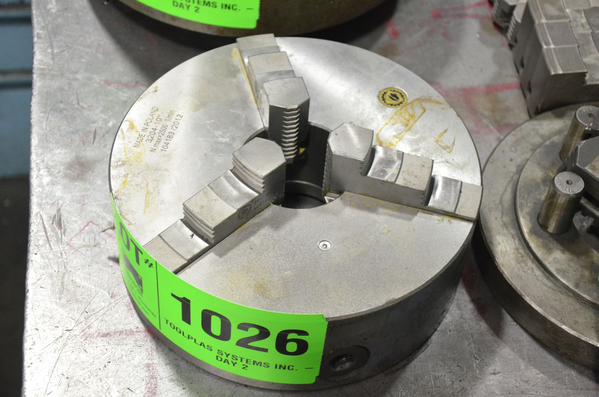 10 " 3-JAW LATHE CHUCK