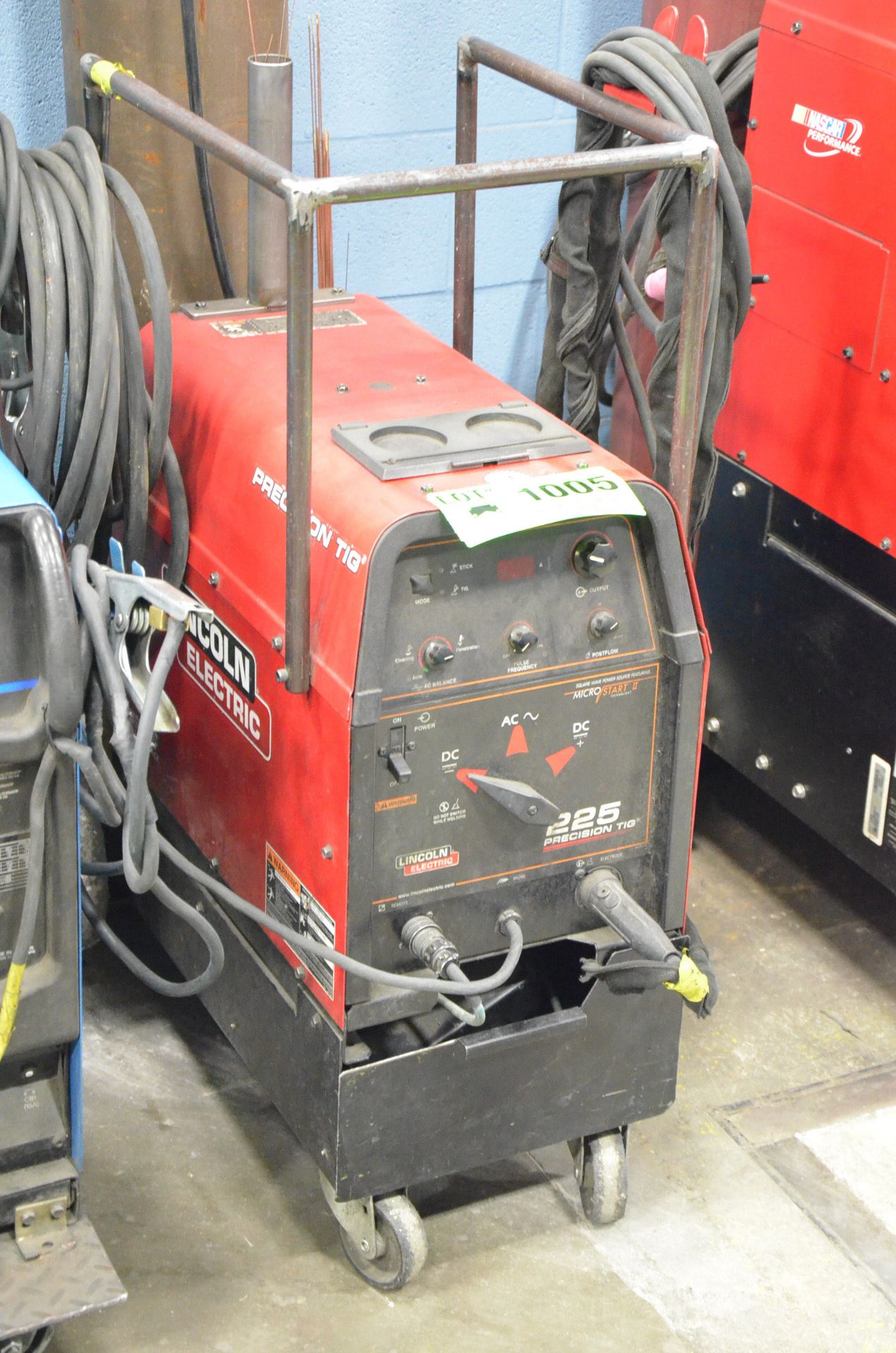 LINCOLN ELECTRIC PRECISION TIG 225 PORTABLE DIGITAL TIG WELDER WITH CABLES AND GUN, S/N: N/A (GAS - Image 2 of 2