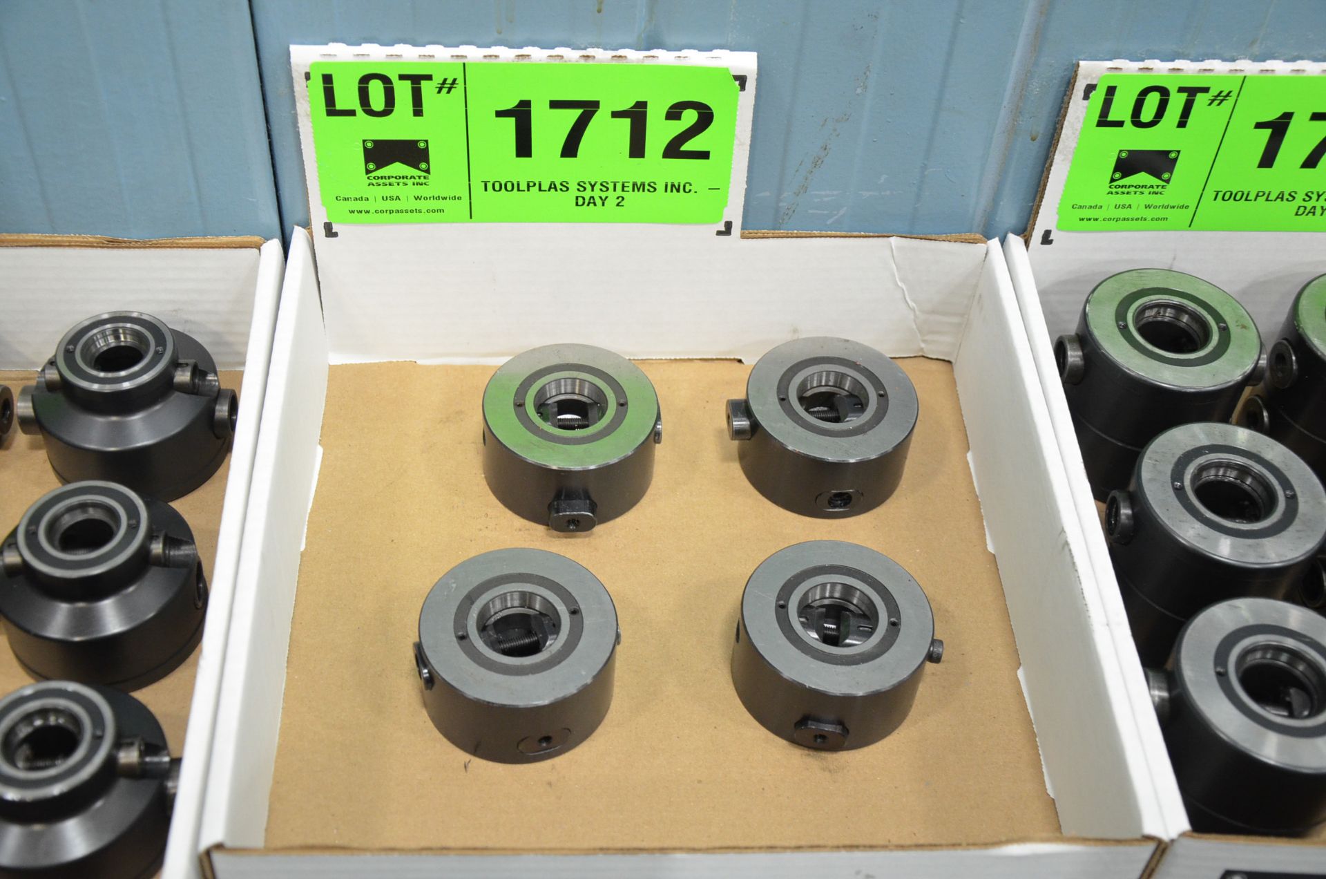 LOT/ (4) FCS SYSTEM 0003-02102 CLAMPING BODIES