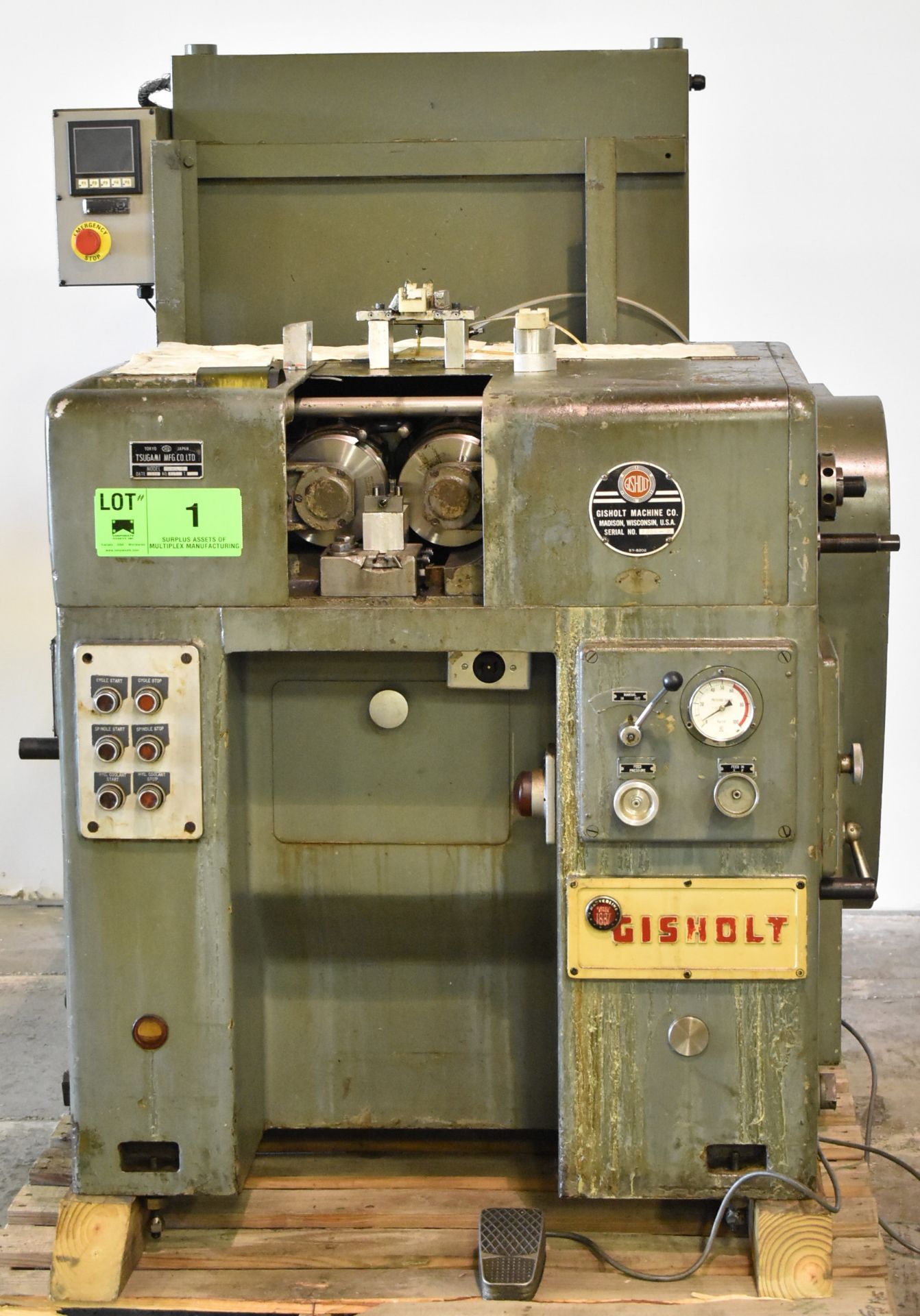 TSUGAMI T-ROL 5 THREAD ROLLING MACHINE WITH 5 TON CAPACITY, S/N: 4191 (CI) (LOCATED AT 423 LAKESHORE