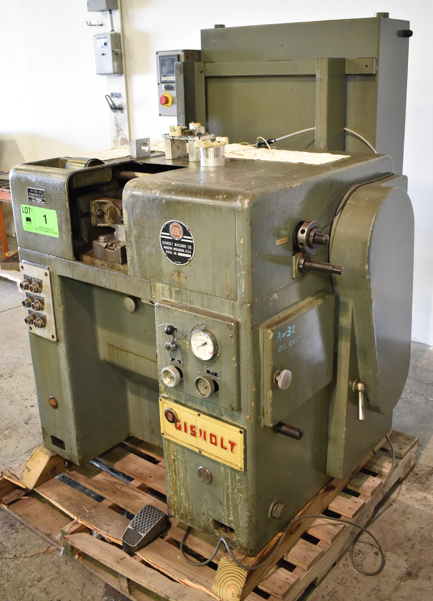 TSUGAMI T-ROL 5 THREAD ROLLING MACHINE WITH 5 TON CAPACITY, S/N: 4191 (CI) (LOCATED AT 423 LAKESHORE - Image 2 of 8