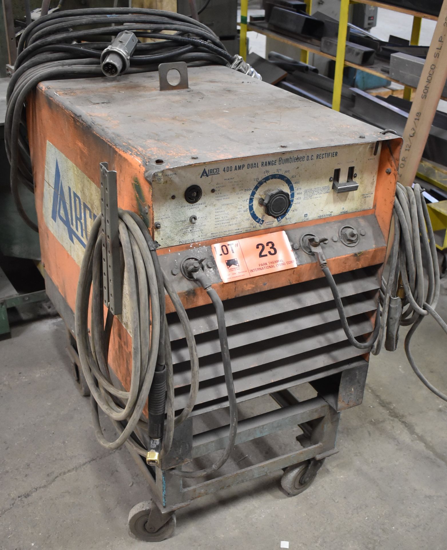 AIRCO 4DDRS-245-C STICK WELDER WITH CABLES & GUN, S/N: C0-74068