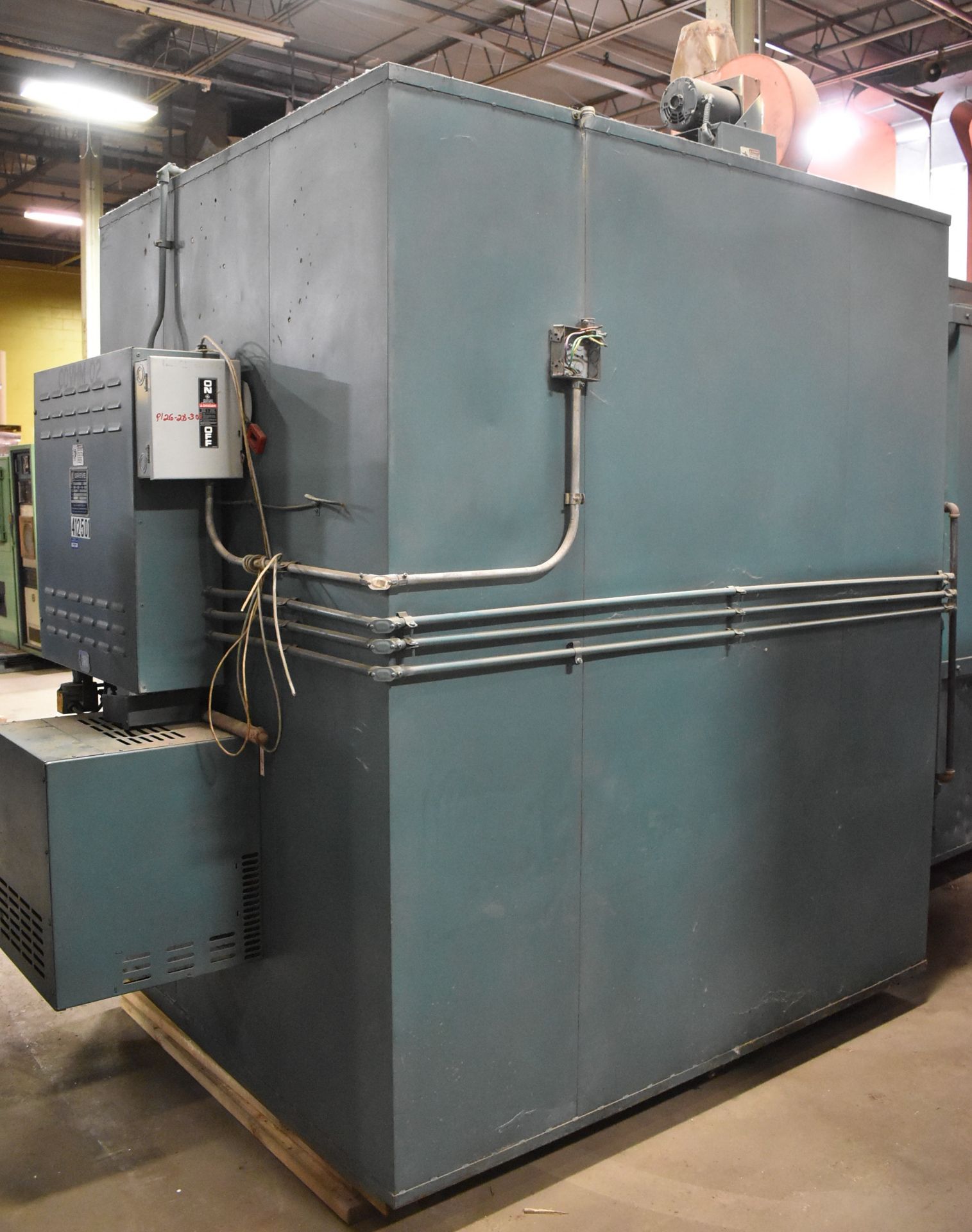 GRIEVE HC-850 NATURAL GAS FIRED HEAT TREAT OVEN WITH 850 DEG. F. MAX. TEMPERATURE, 350,000 BTU/HR, 2 - Image 3 of 6