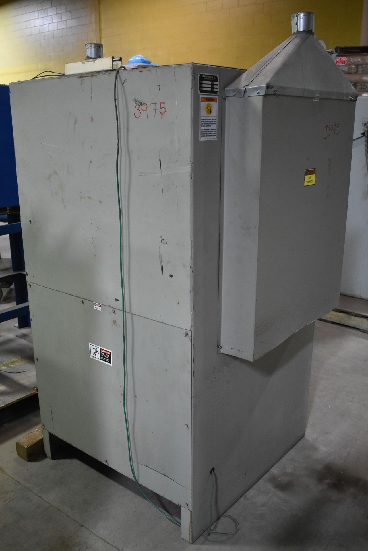 LUCIFER HS3-M24 ELECTRIC BOX FURNACE WITH 2450 DEG. F. MAX. TEMPERATURE, 18.5 KW, 12"X19"X23"D - Image 4 of 5
