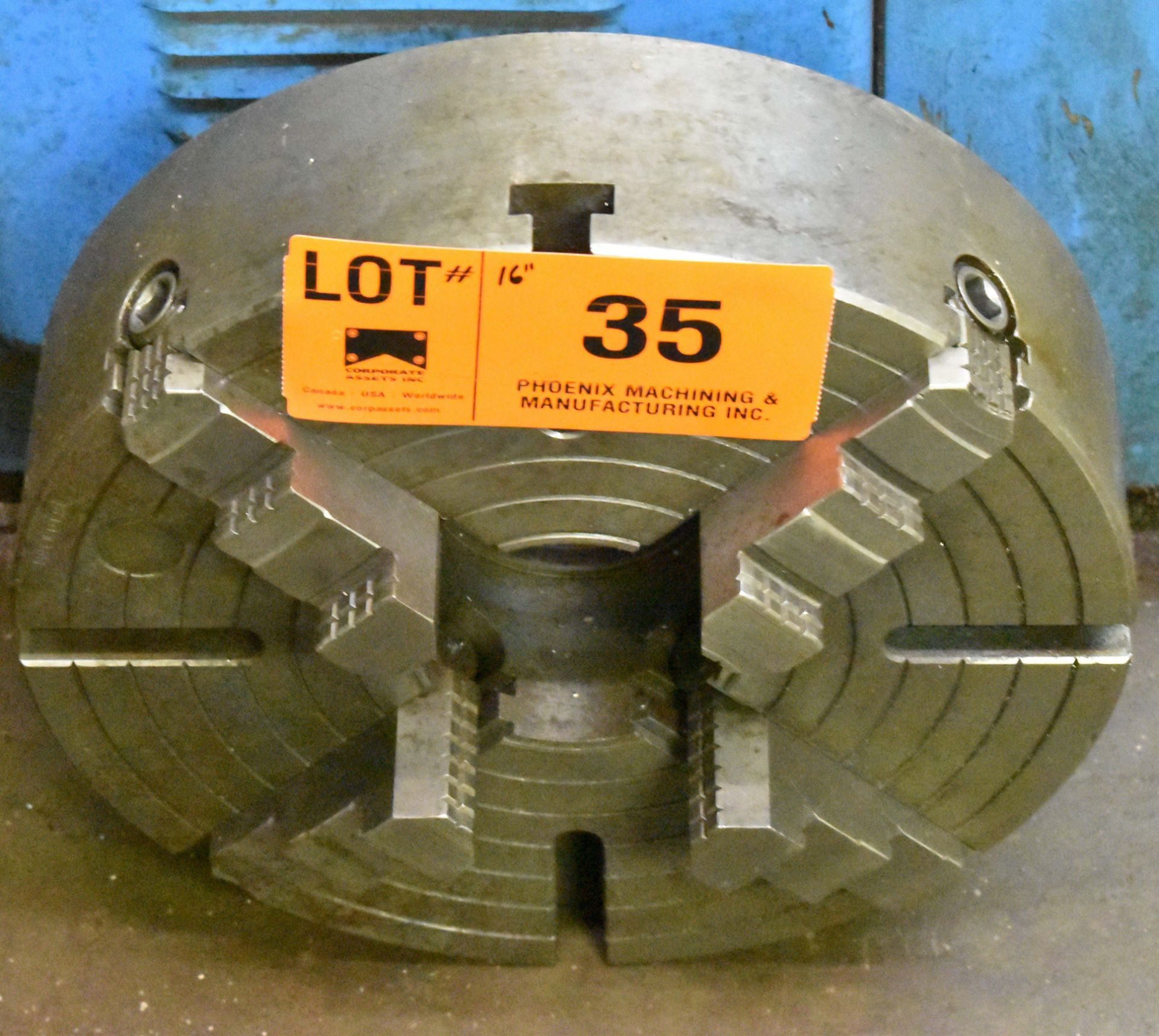 16" 4 JAW CHUCK