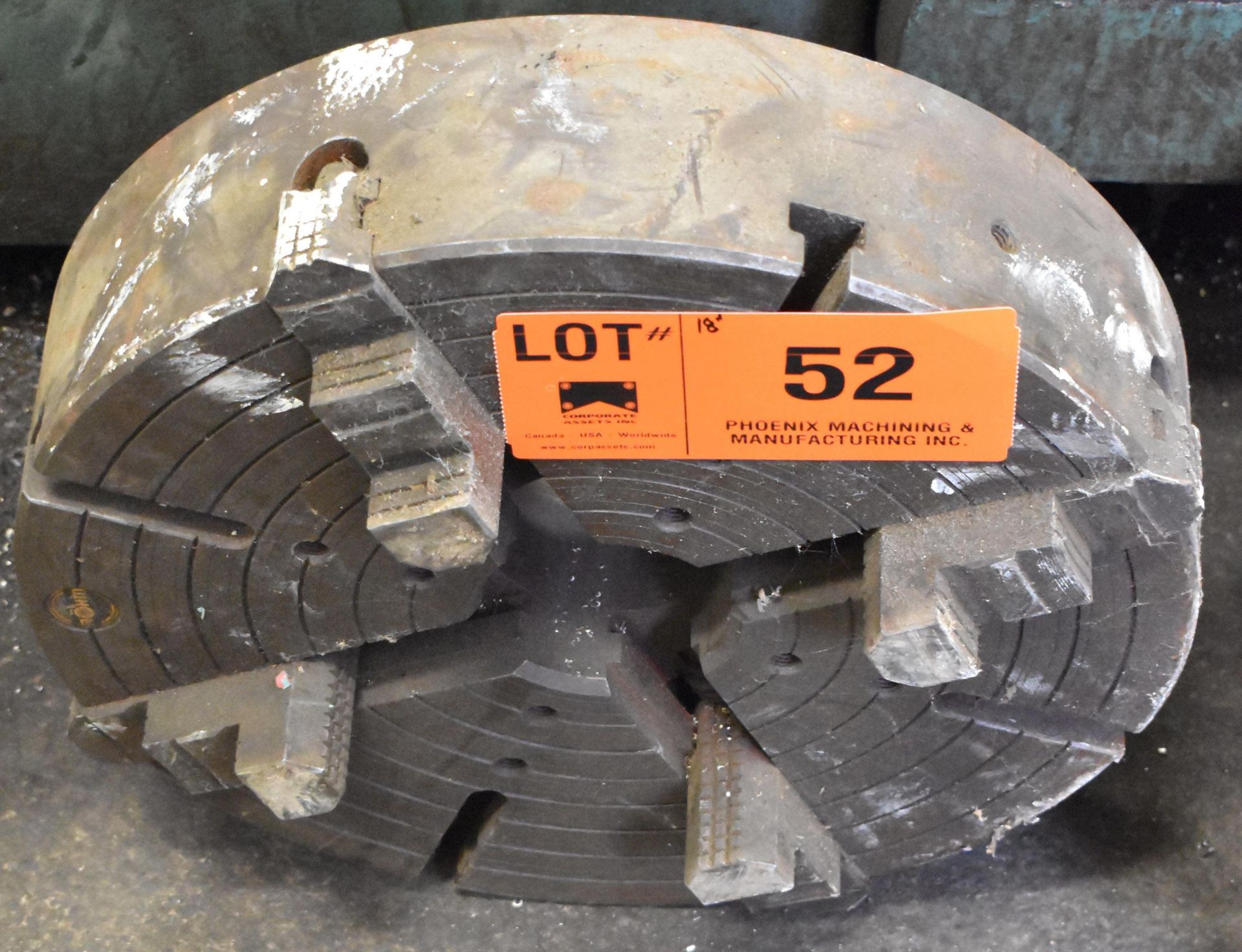 18" 4 JAW CHUCK