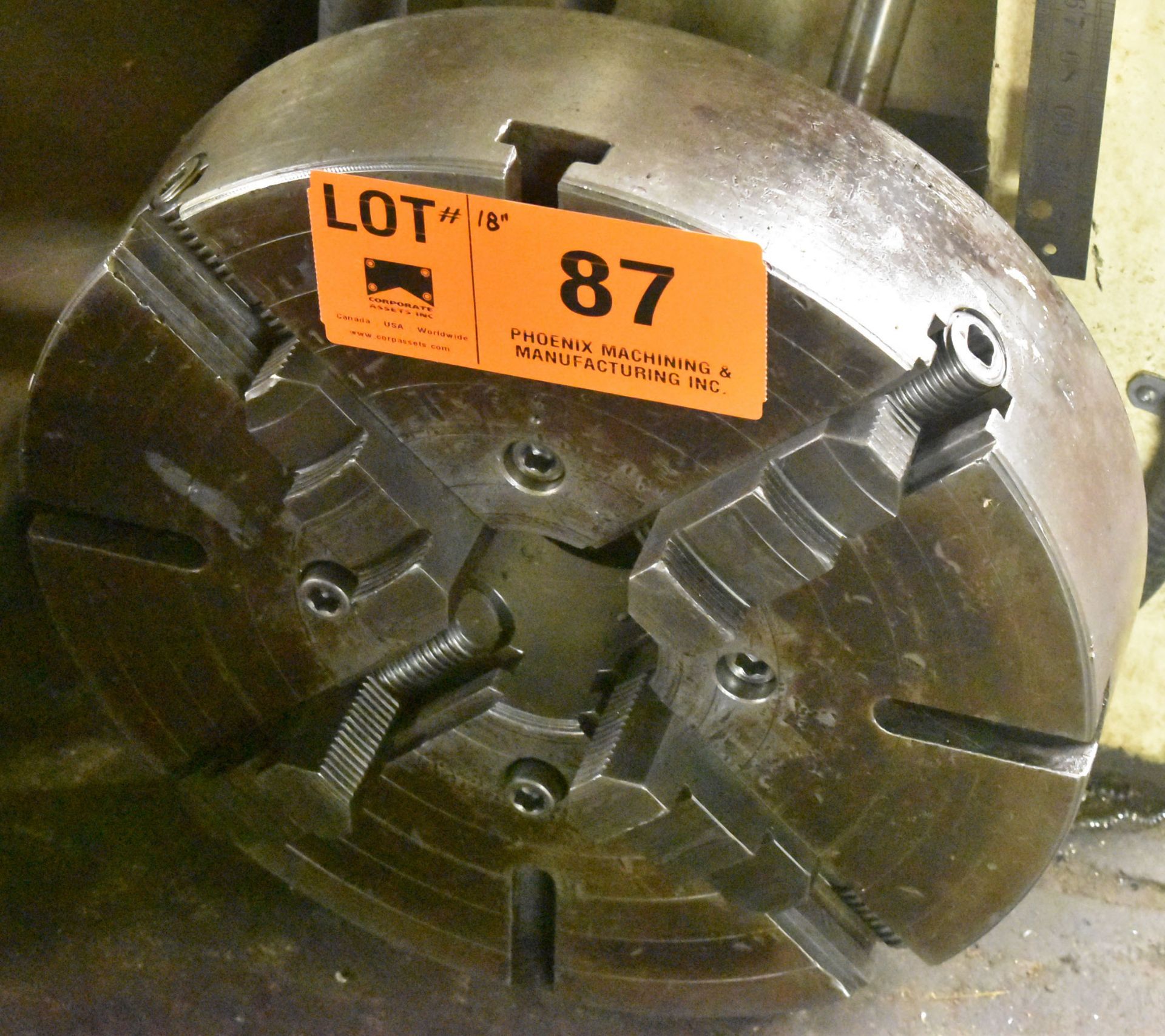 18" 4 JAW CHUCK