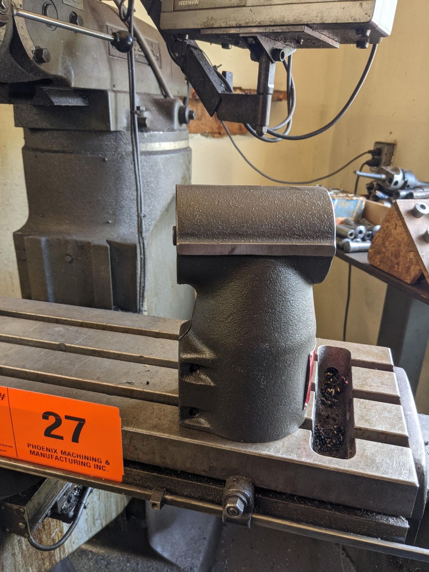 DRIAN TOOL MMRAA-R8 MILLING MACHINE RIGHT ANGLE ATTACHMENT S/N N/A - Image 2 of 4