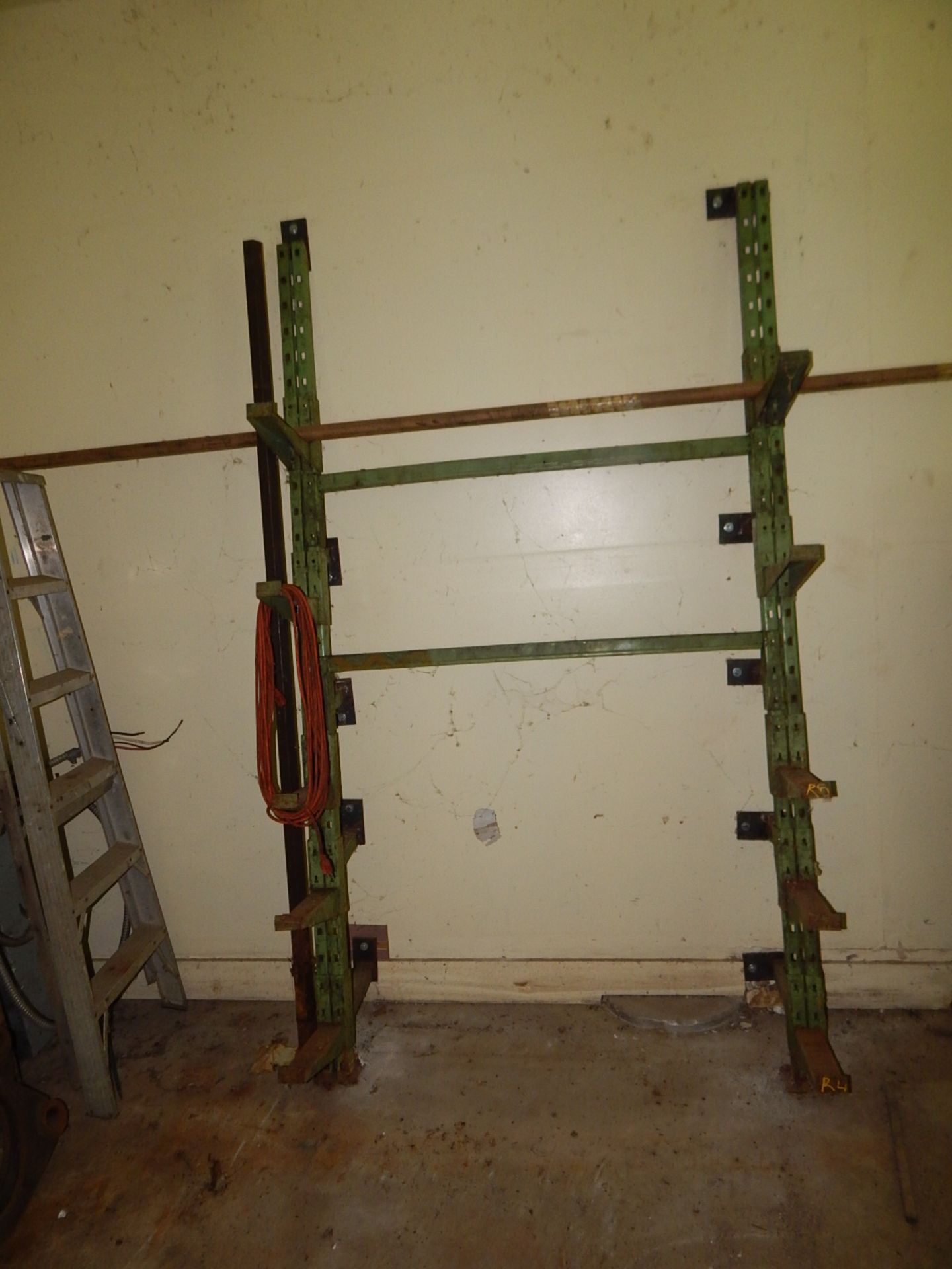 LOT/ SURPLUS MATERIAL WITH RACK - Image 4 of 4