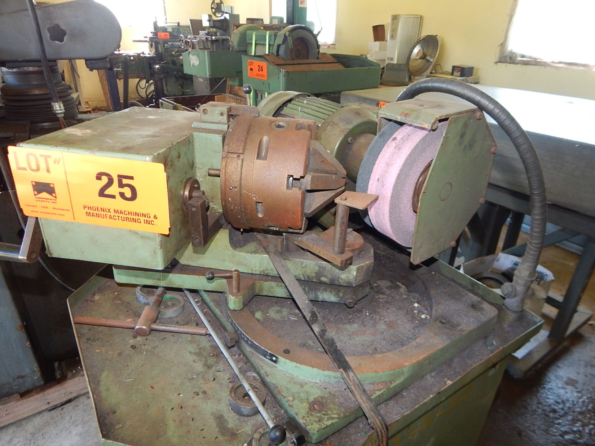 BRIERLEY ZB5J HEAVY DUTY DRILL GRINDER, S/N: 504C1197 (CI) - Image 2 of 4